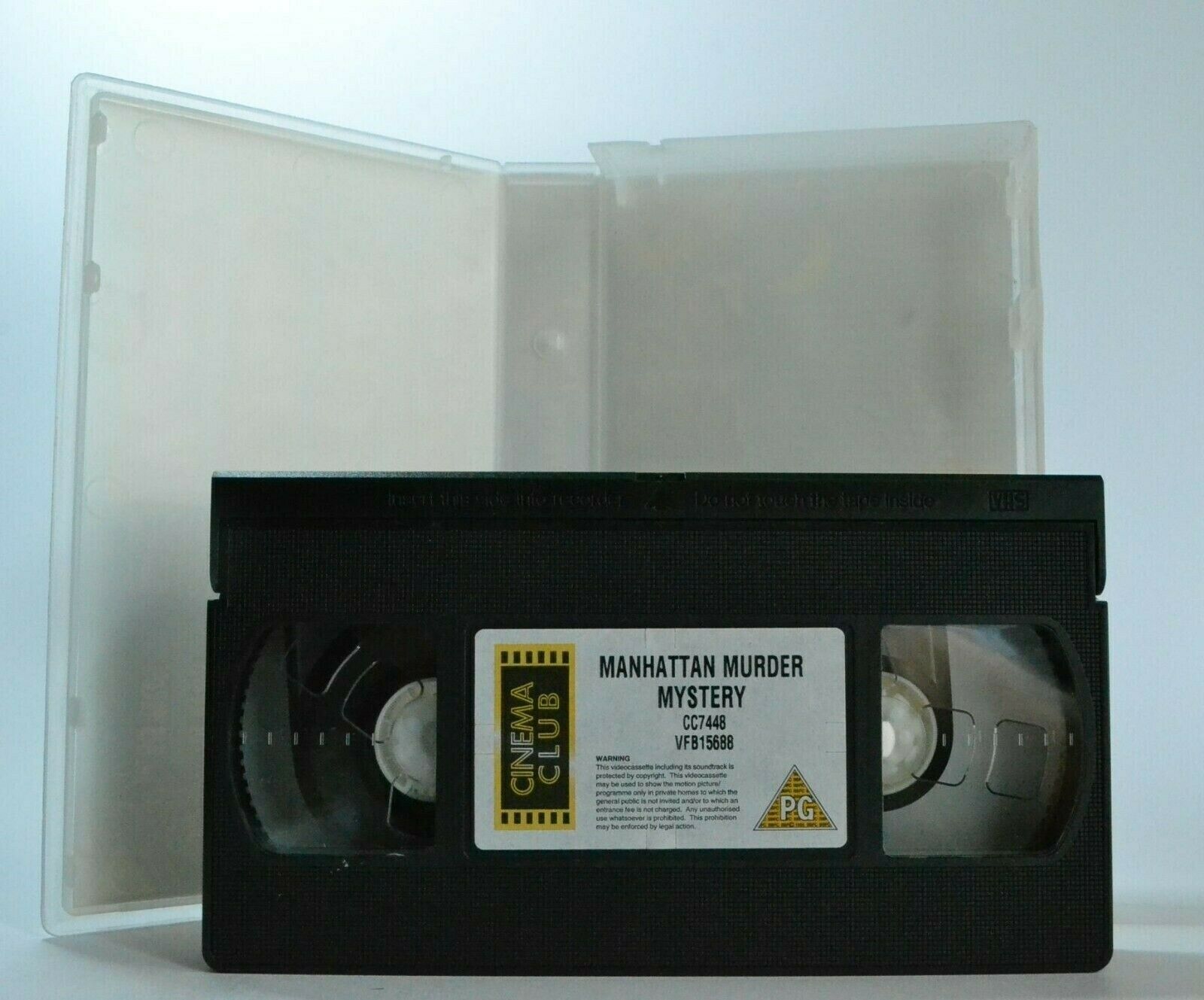 Manhattan Murder Mystery; Woody Allen - Comedy Thriller - Diane Keaton - Pal VHS-