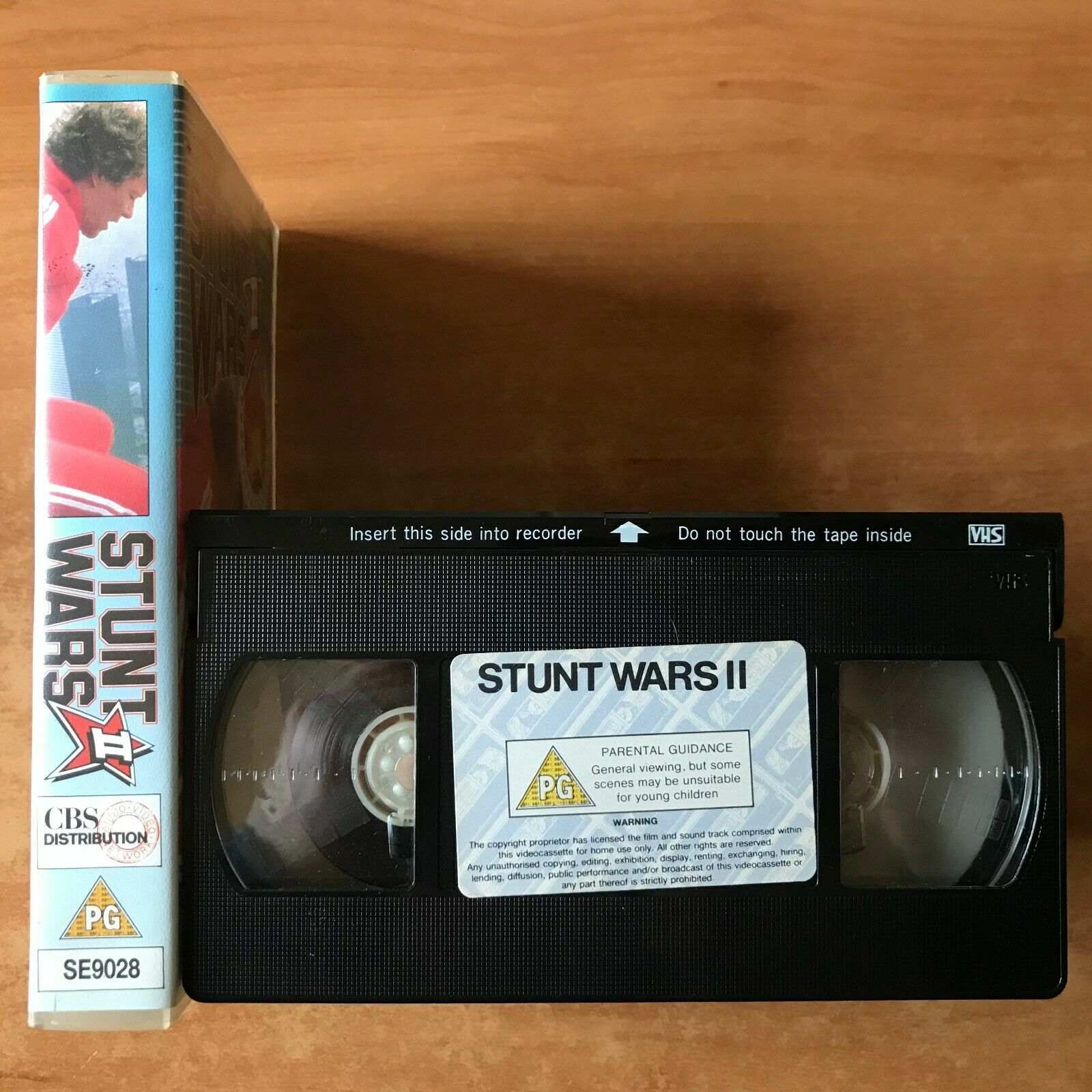 Stunt Wars 2 [Dar Robinson Tribute] Chuck Norris - "Lethal Weapon" - Pal VHS-