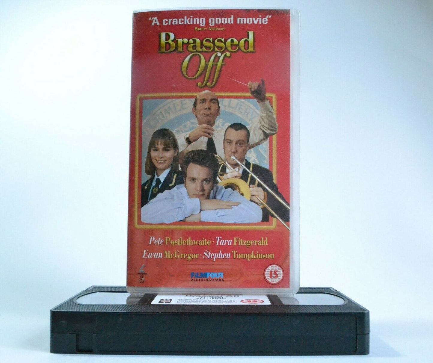 Brassed Off; [] Drama - Colliery Brass Band - Ewan McGregor - VHS-