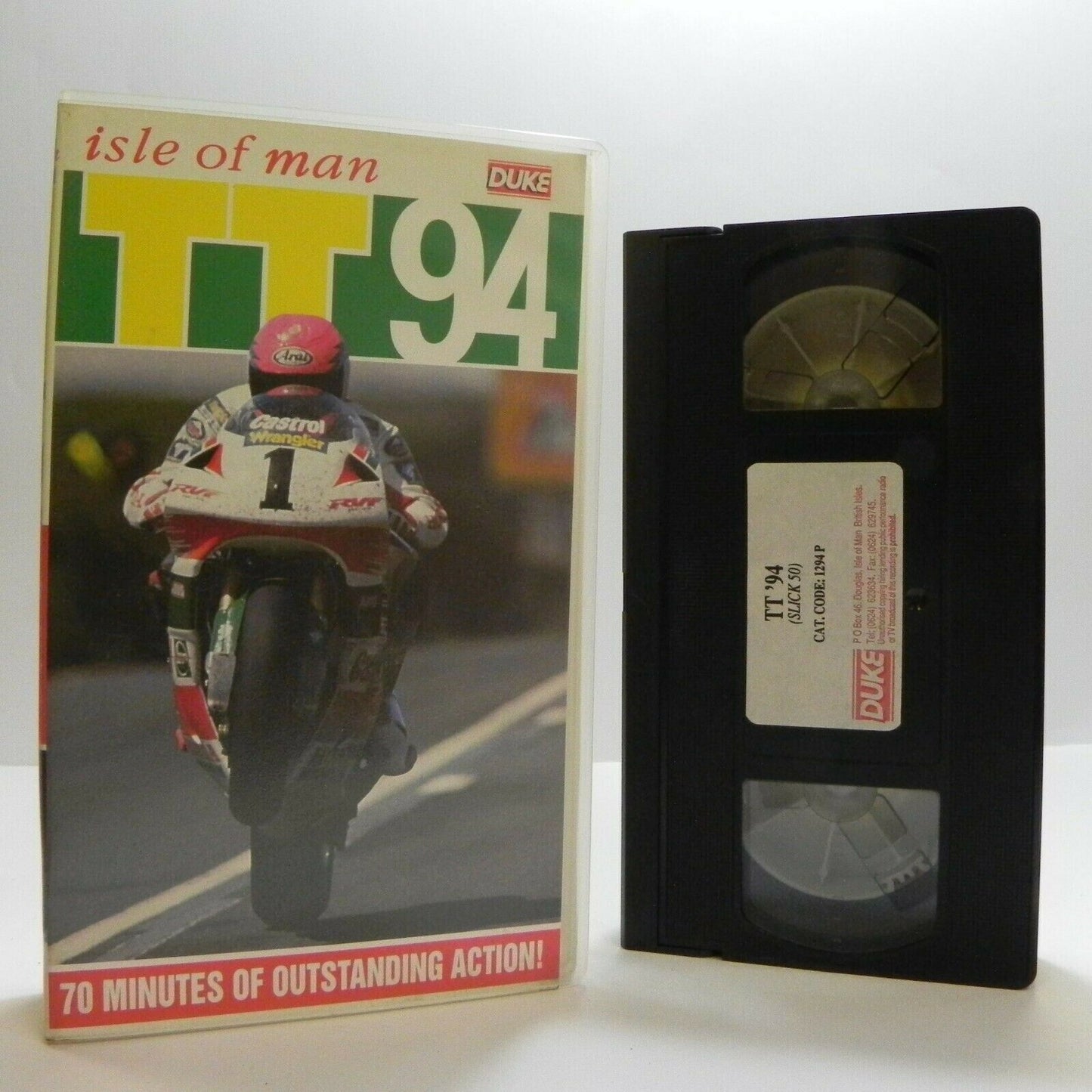 TT Superbike 94 - Racing - Best Action - Joey Dunlop - Lain Duffus - Pal VHS-