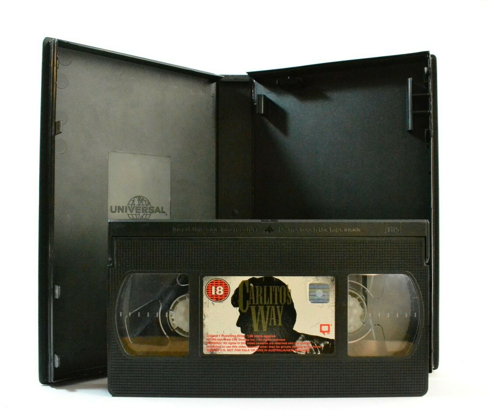 Carlito's Way: B.De Palma Film - Large Box - Drama - A.Pacino/S.Penn - Pal VHS-