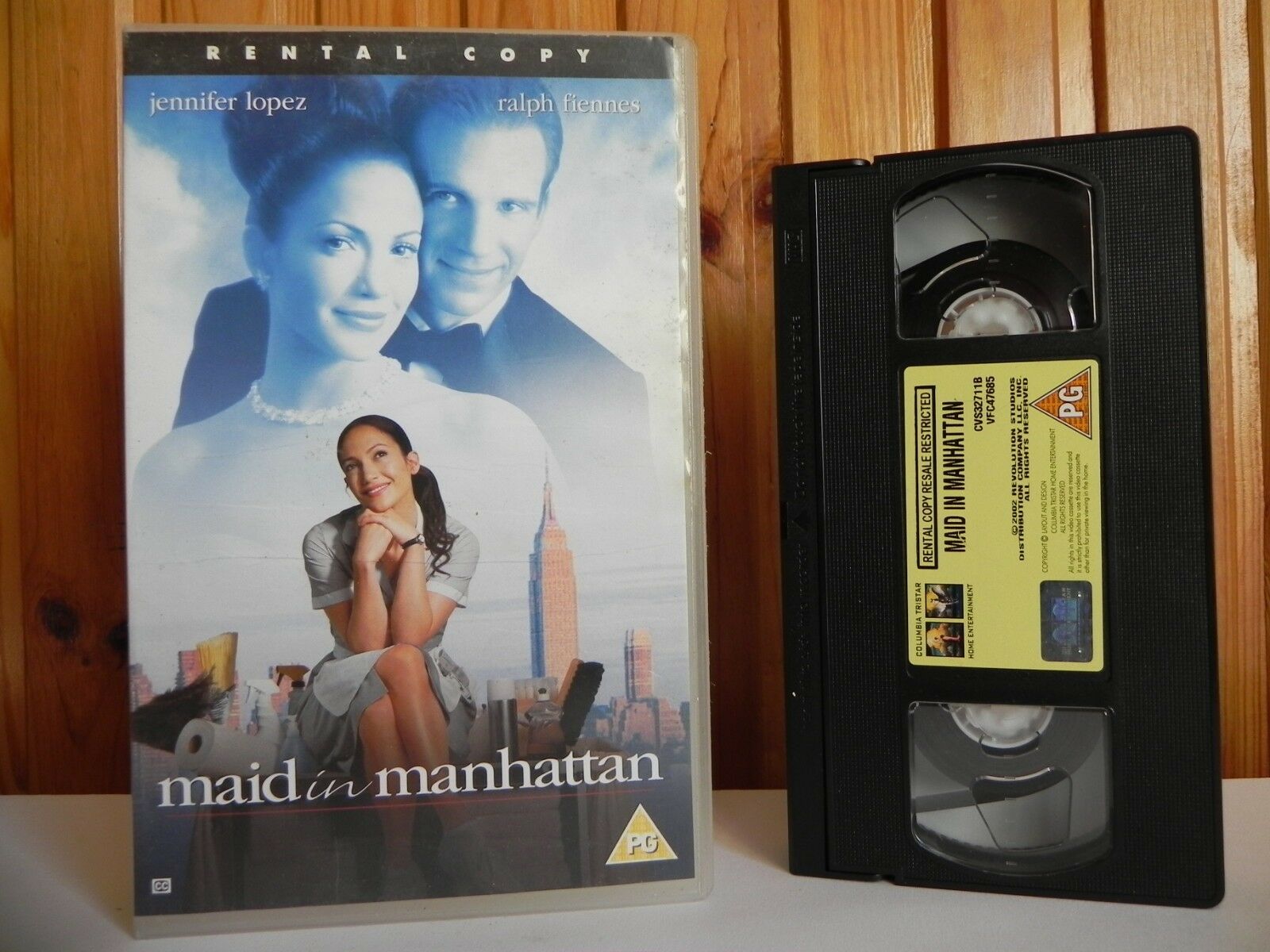 Maid In Manhattan - Large Box - Columbia - Romance - Ex-Rental - Lopez - VHS-