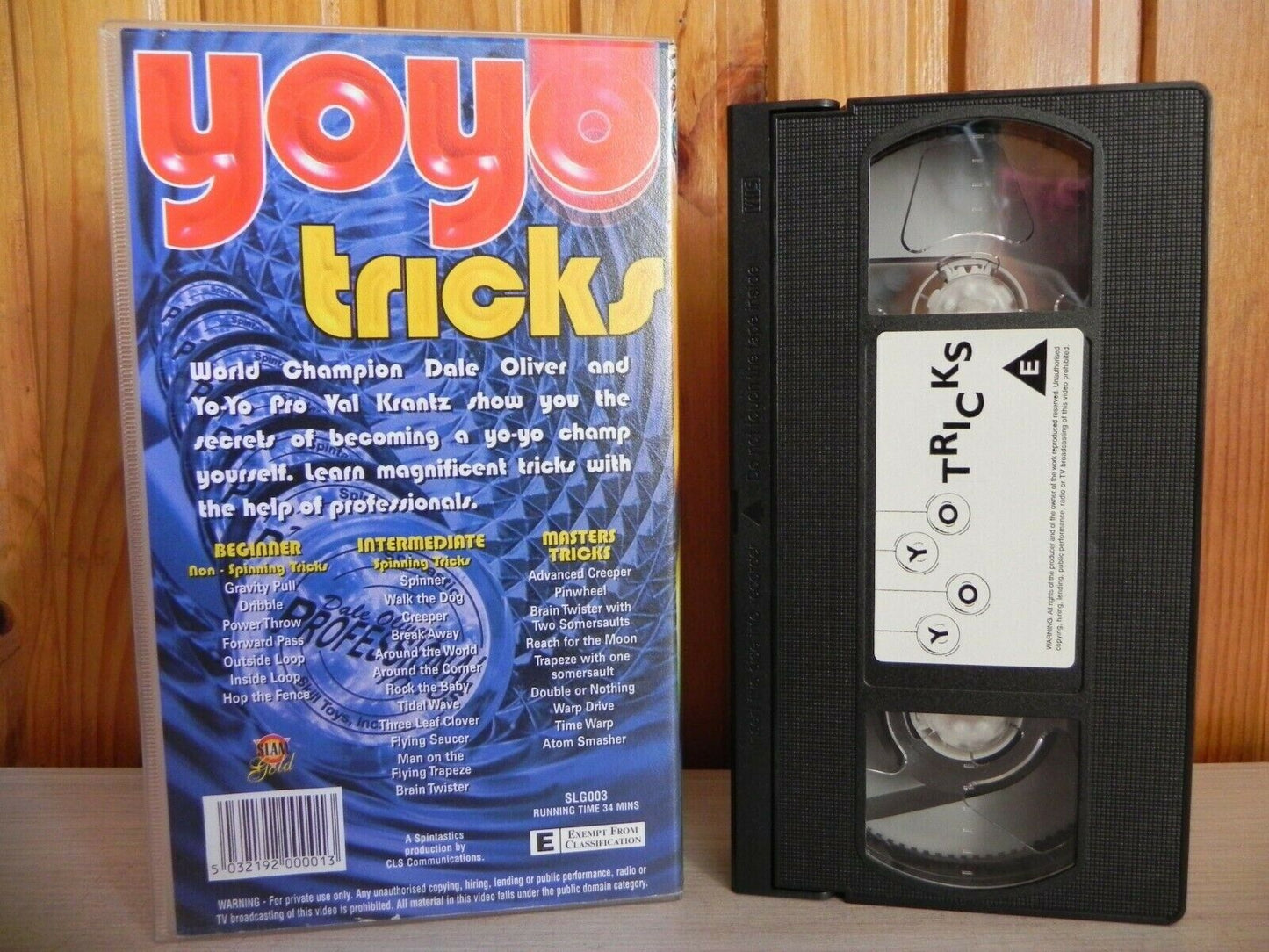 Yoyo Tricks: Beginner to Advanced Guide - Hints, Tricks & Tips [Dale Oliver] VHS-