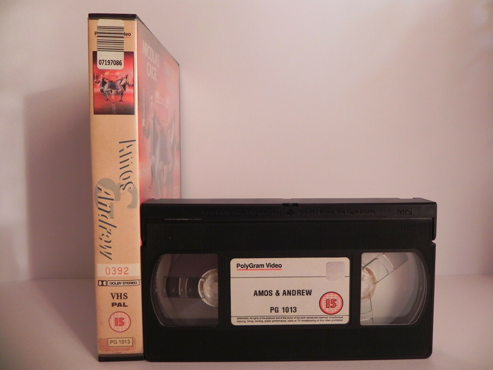 Amos And Andrew - Nick Cage/S.L.Jackson - Big Box - Ex-Rental - X-Funny - VHS-