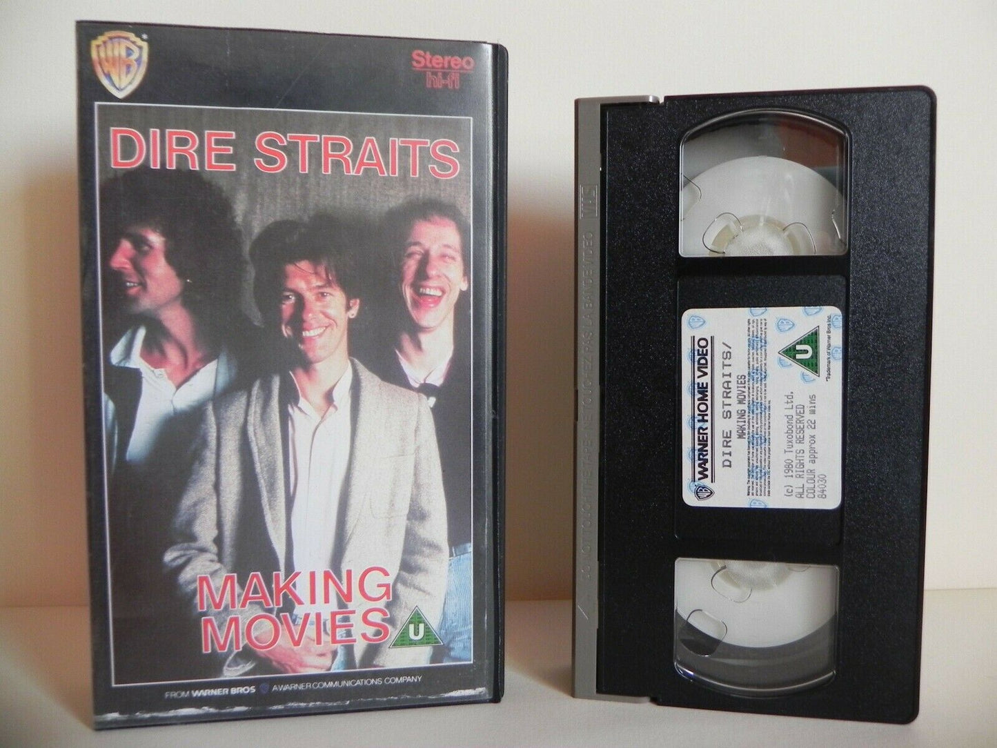 Dire Straits: Making Movies - Warner Home - Rock Video Comes Of Ages - Pal VHS-