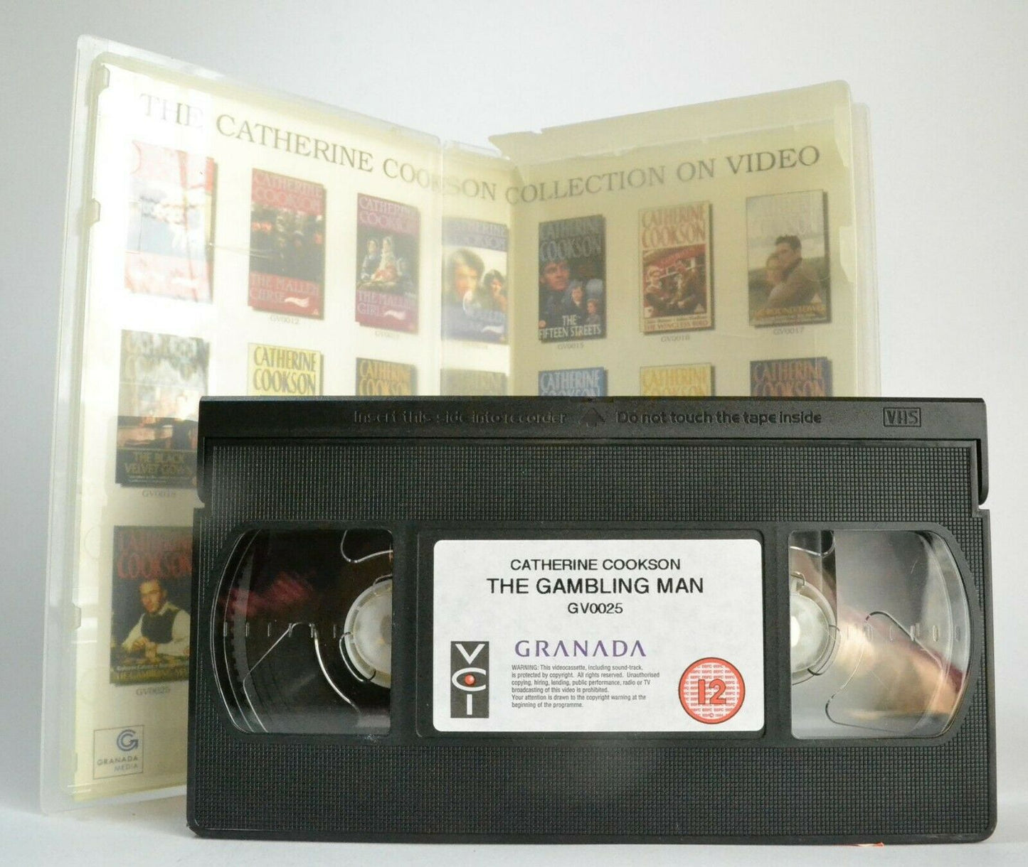 The Gambling Man; [Catherine Cookson] - Drama Miniseries - Robson Green - VHS-