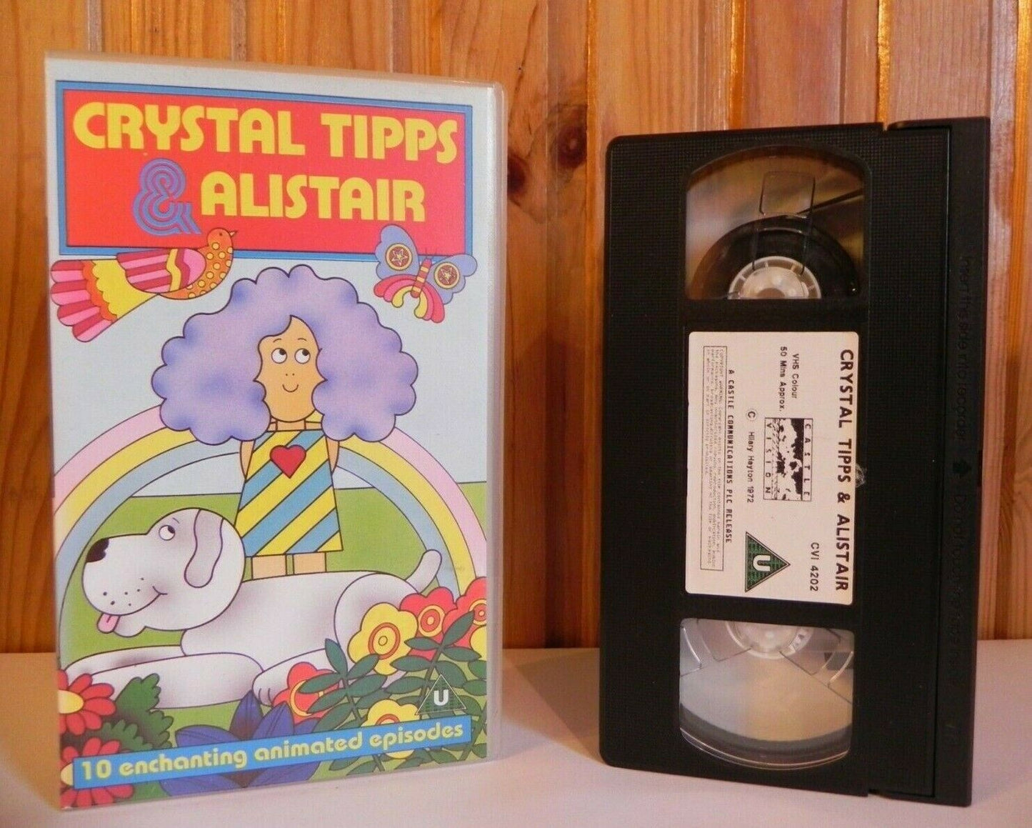 Crystal Tipps And Alistair: 10 Animated Stories - Educational - Children's - VHS-