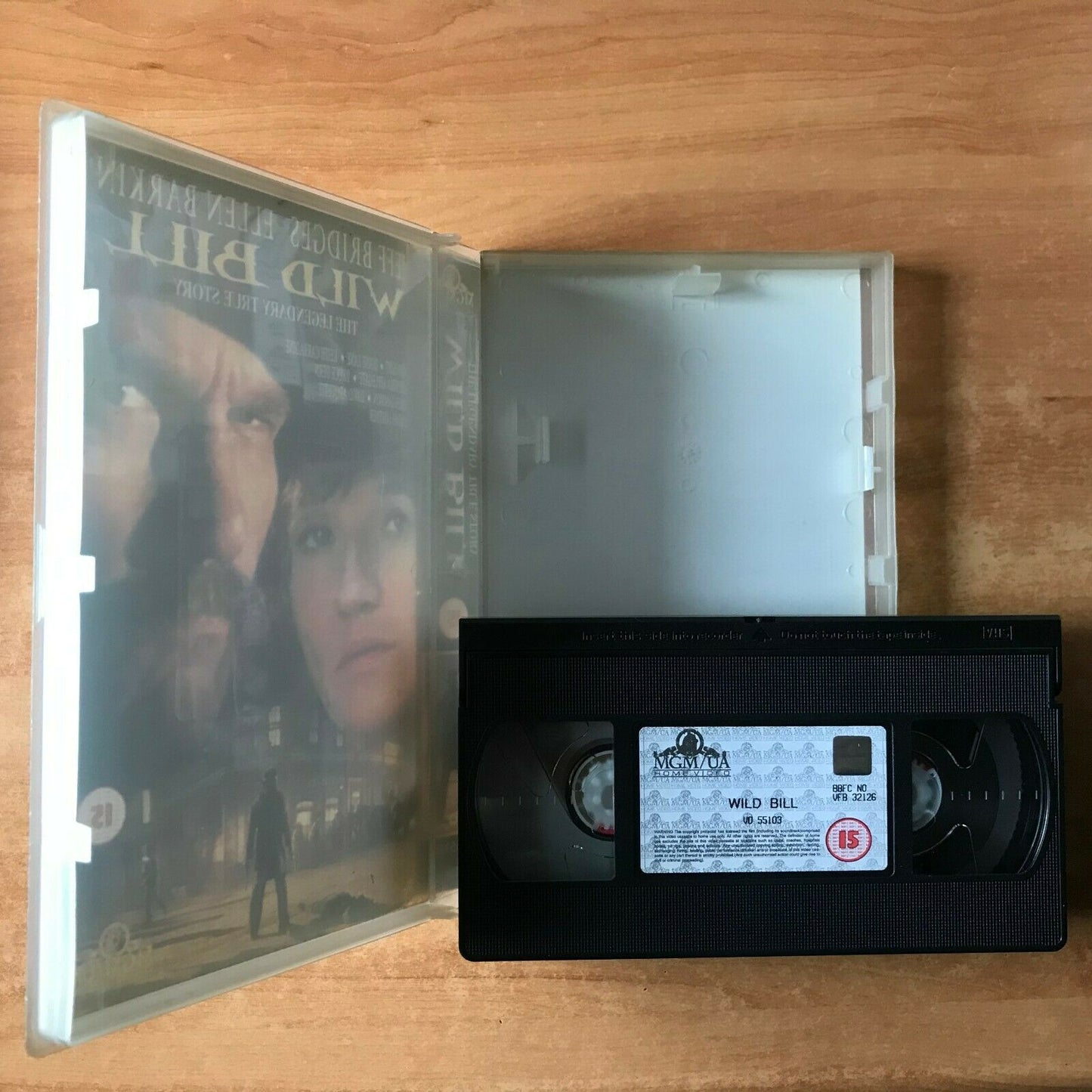 Wild Bill: Biographical Western [Large Box] Jeff Bridges / Ellen Barkin - VHS-