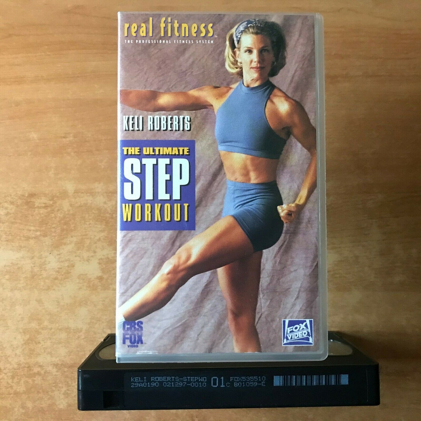 The Ultimate Step Workout; [Keli Roberts]: Real Fitness - Exercises - Pal VHS-