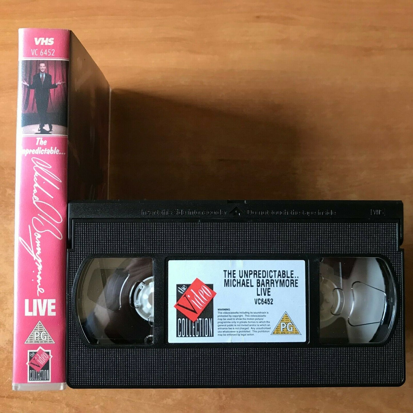 Michael Barrymore: The Unpredictable Live [Blackpool] Stand Up Comedy - Pal VHS-