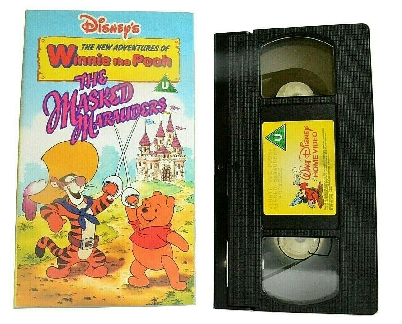 Winnie The Pooh: The Masked Marauders - Animated Adventures - Children's - VHS-