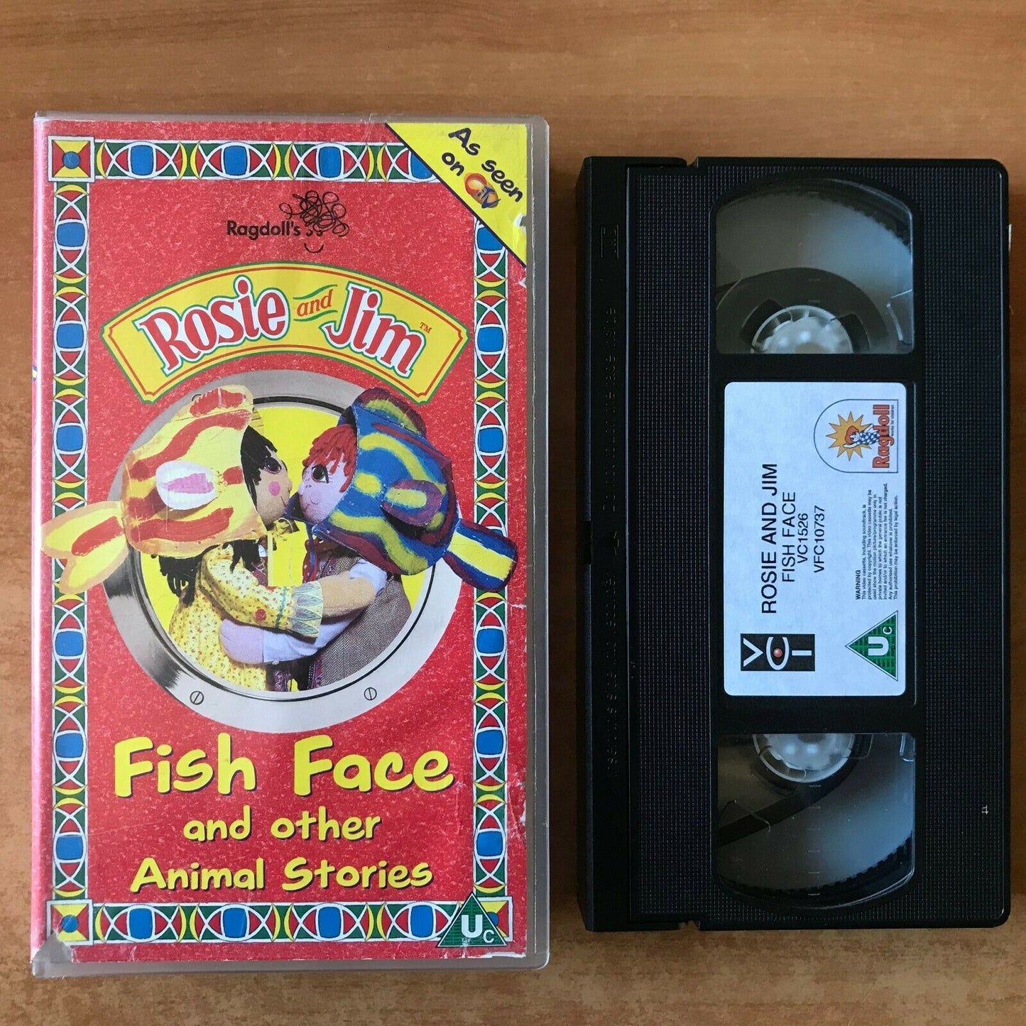 Rosie And Jim: Fish Face; [Ragdolls Production] Robin Stevens - Children's - VHS-