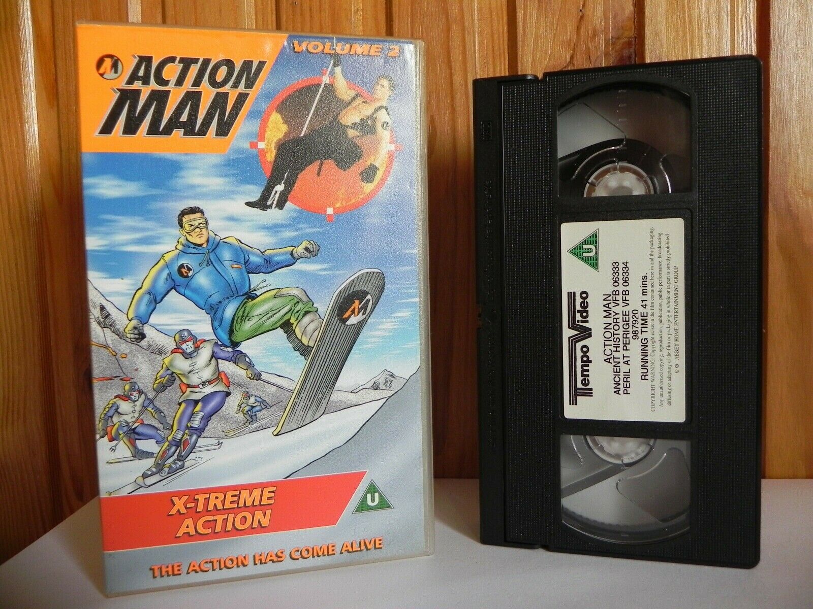 Action Man Volume 2: X-Treme Action - Animated - Adventure - Children's - VHS-