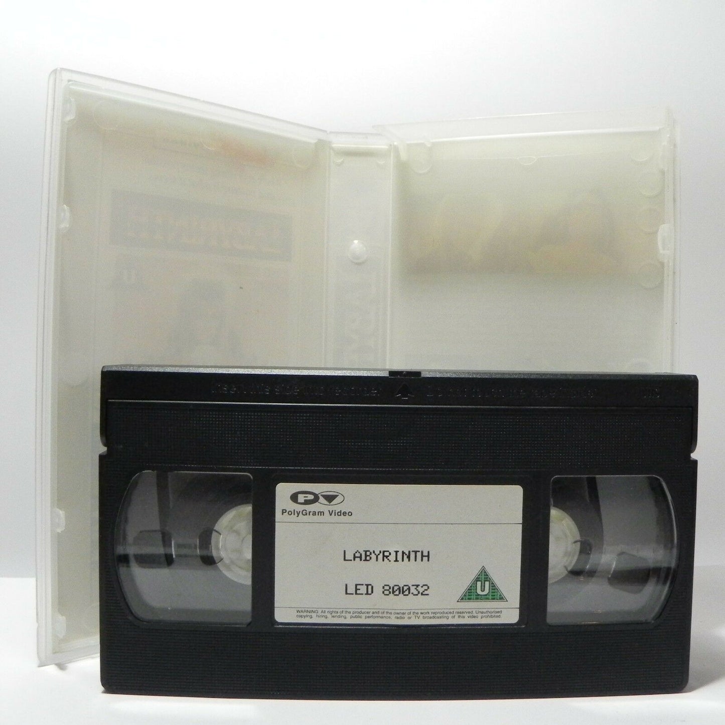 Labyrinth (1986): David Bowie / Jennifer Connelly - Musical Fantasy - Pal VHS-