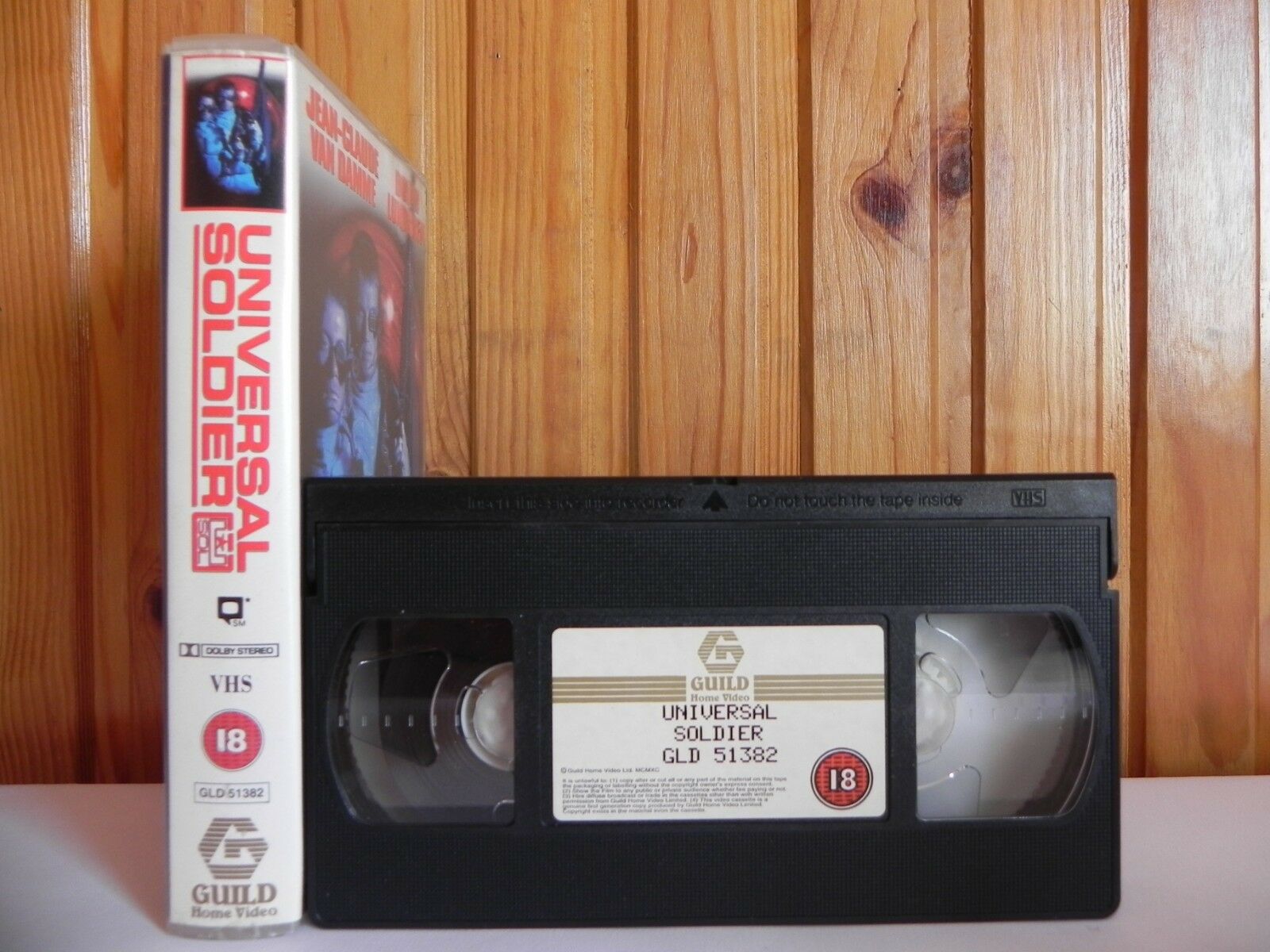 Universal Soldier - Guild Home - Sci-Fi - Van Damme - Dolph Lundgren - Pal VHS-