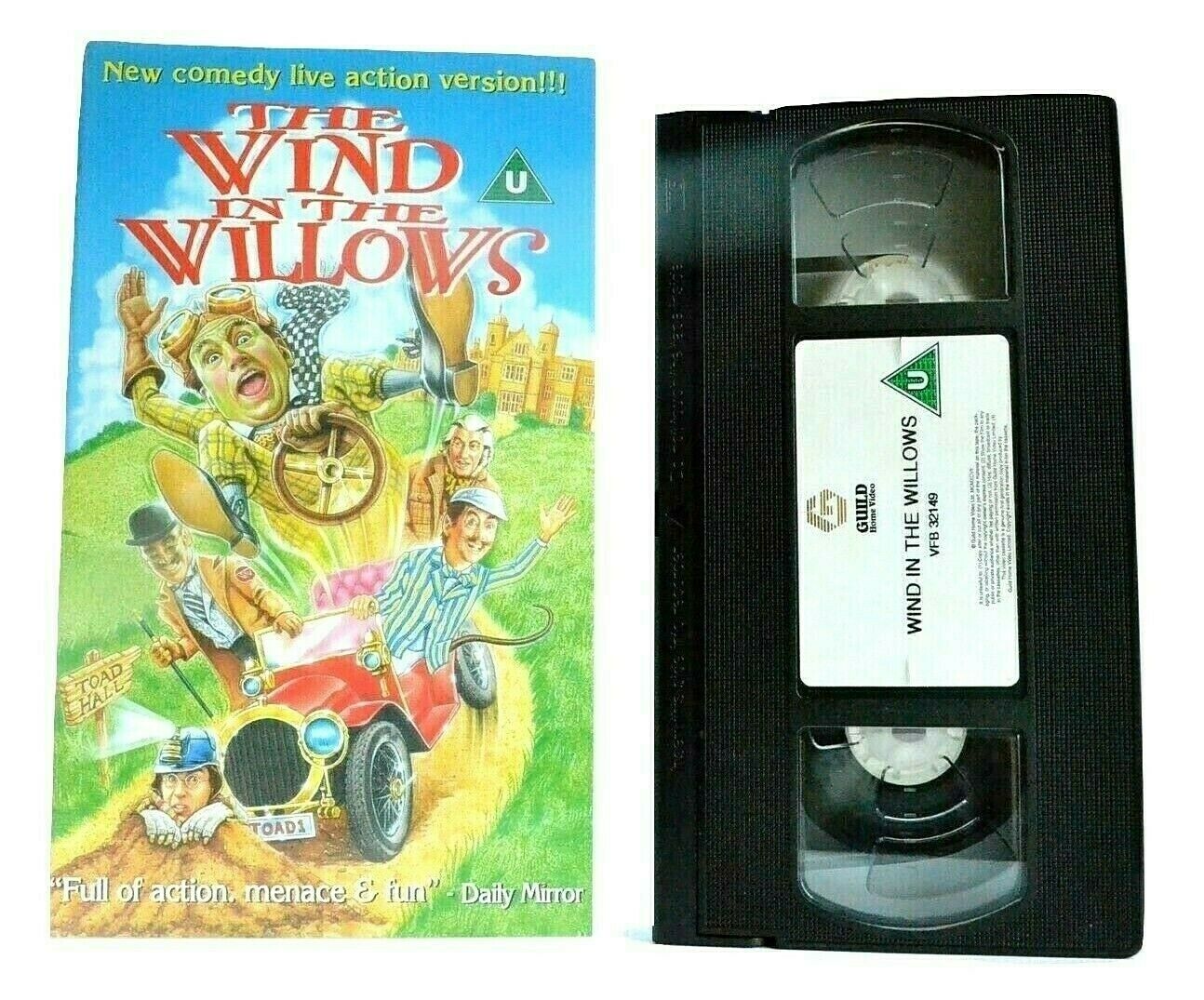The Wind In The Willows (1996): Terry Jones Film - Children's Comedy - Pal VHS-