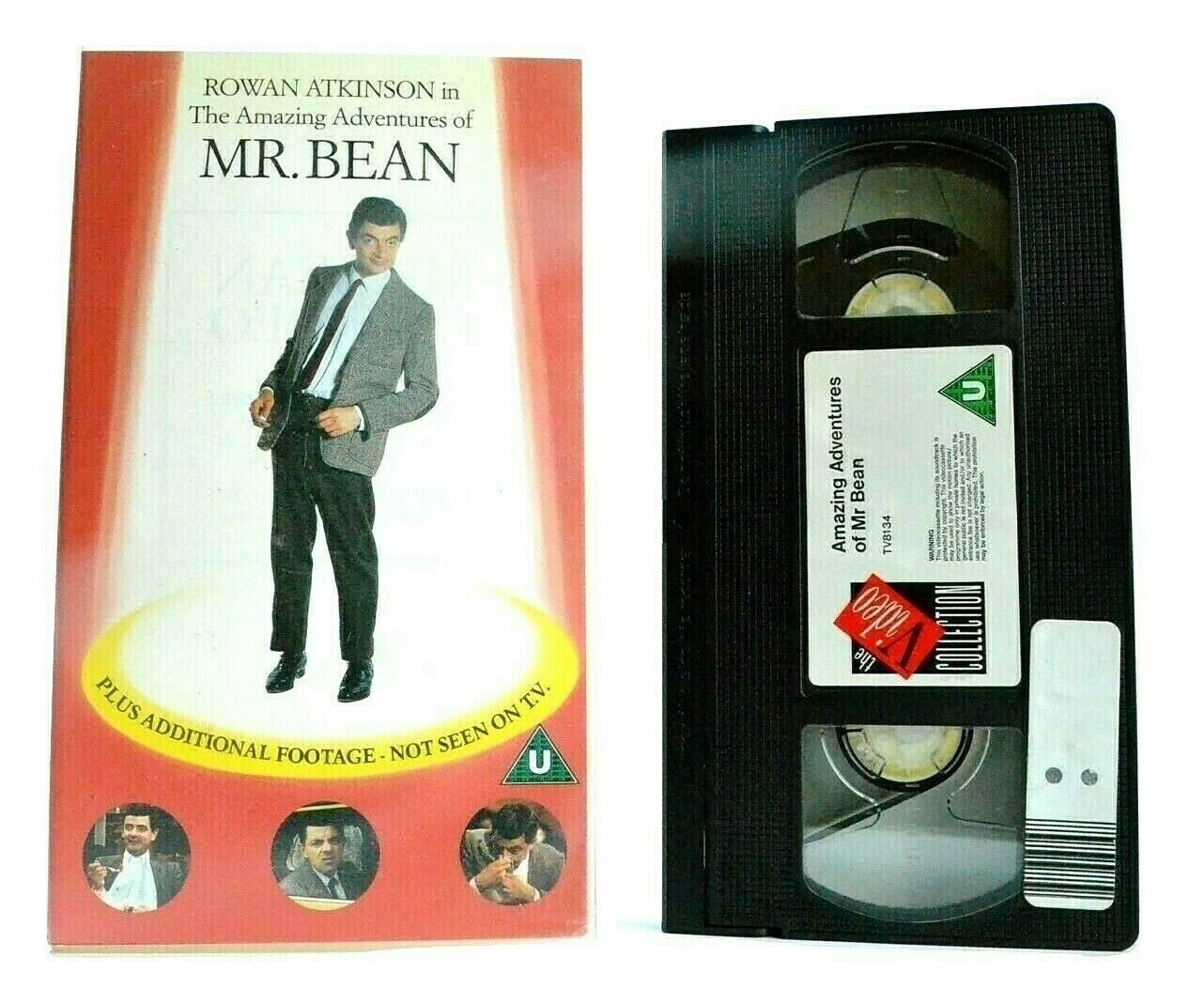 The Amazing Adventures Of Mr.Bean: Pilot Episode - Comedy - Children's - VHS-
