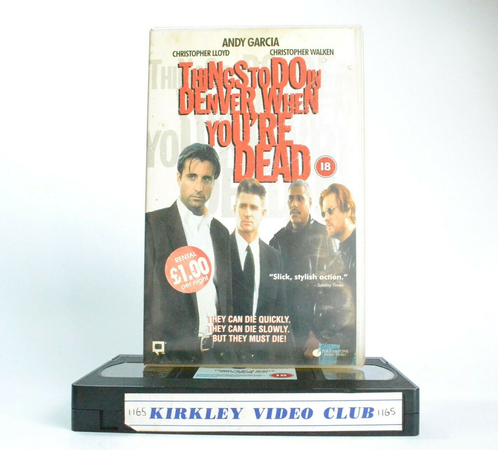 Things To Do In Denver When You're Dead - Thriller - Large Box - A.Garcia - VHS-