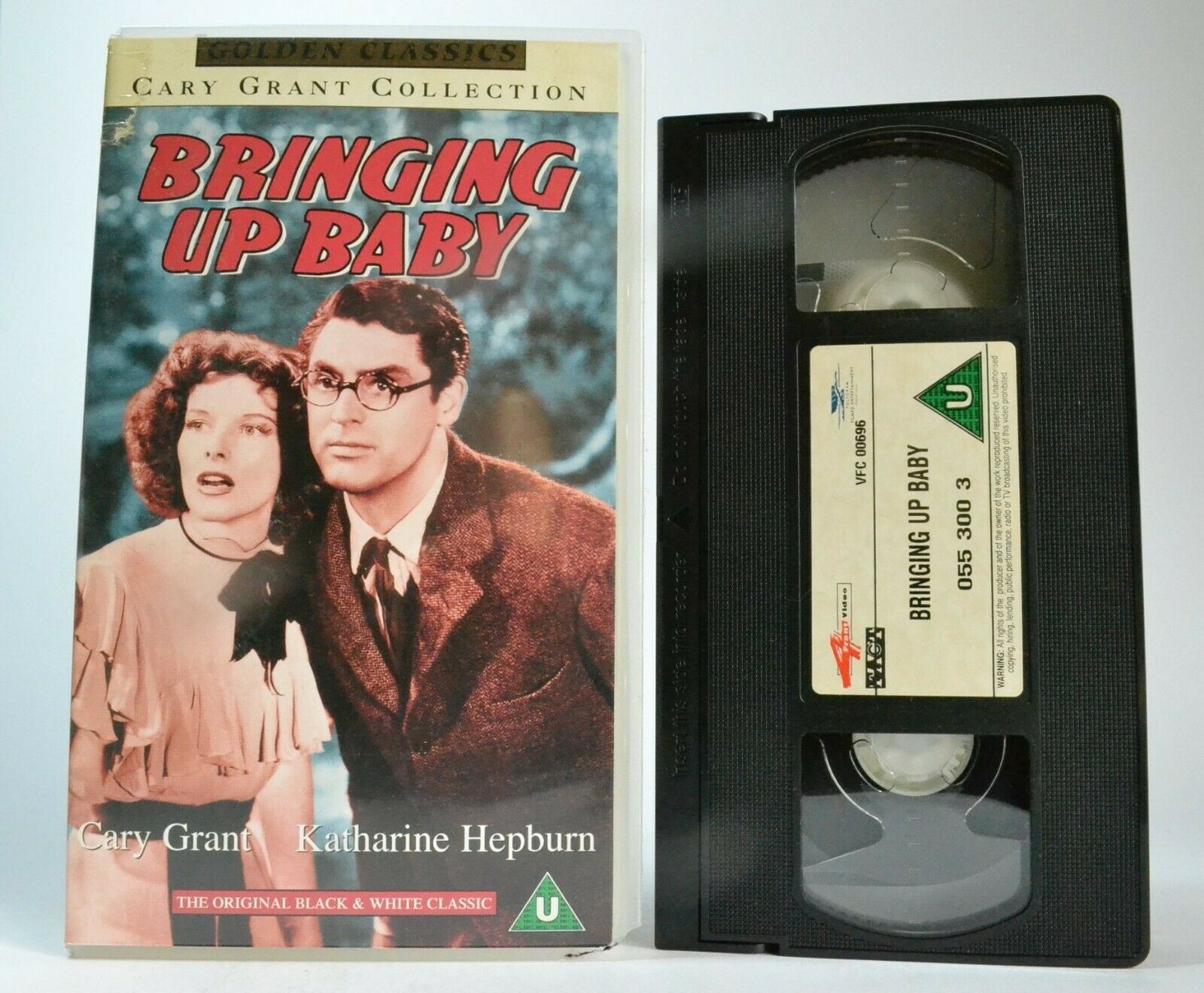 Bringing Up Baby (1938): Screwball Comedy - Cary Grant/Katherine Hepburn - VHS-