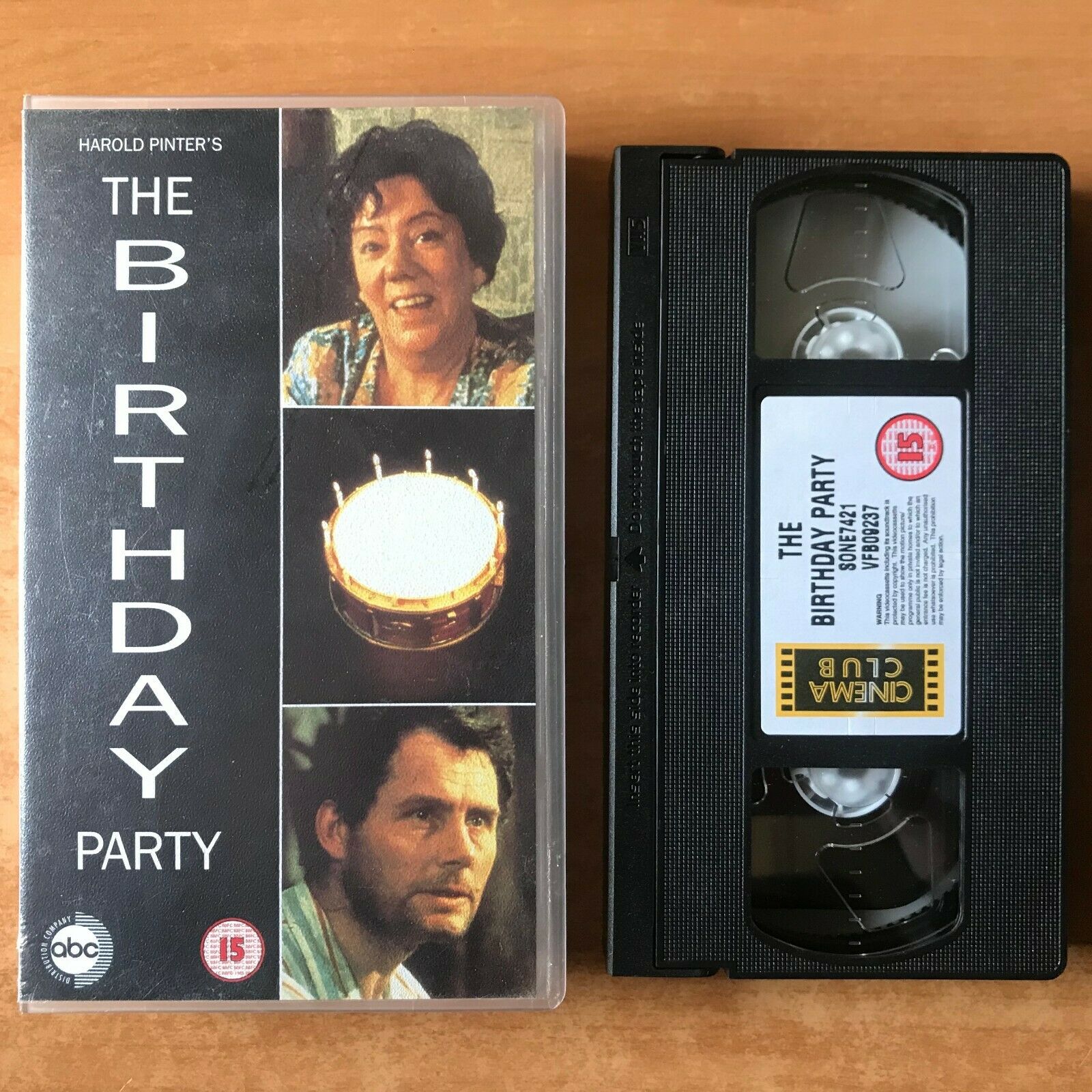 The Birthday Party (1968); Harold Pinter - Mystery Thriller - Robert Shaw - VHS-