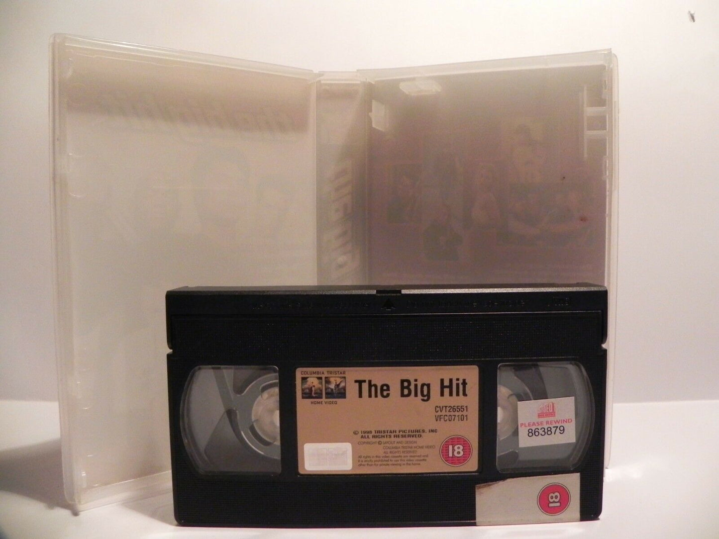 The Big Hit (1998); Crime Action - Big Box - Mark Wahlberg - VHS-