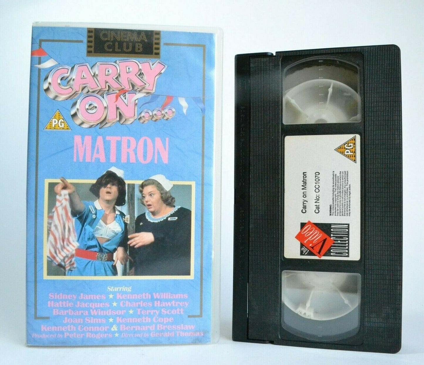 Carry On...Matron - (1972) Crime Comedy - 23rd "Carry On" Film Series - Pal VHS-