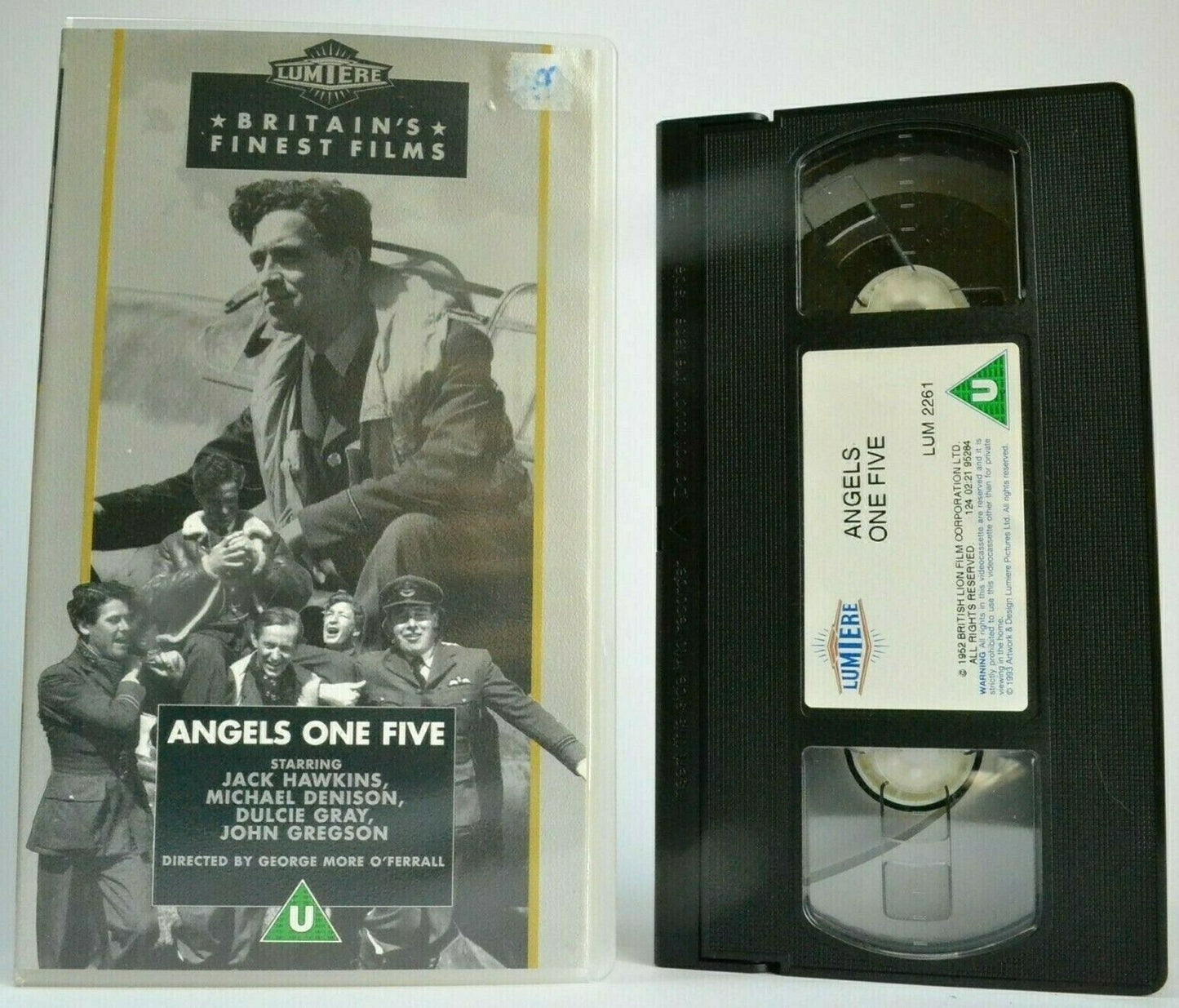 Angels One Five (1952) - War Drama - Jack Hawkins / Michael Denison - Pal VHS-