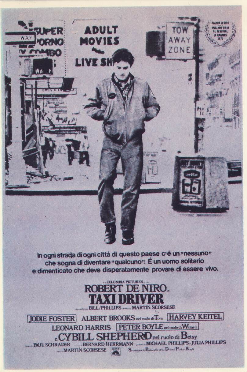 Taxi Driver: M.Scorsese Film (1976) - Psychological Thriller - R.De Niro - VHS-
