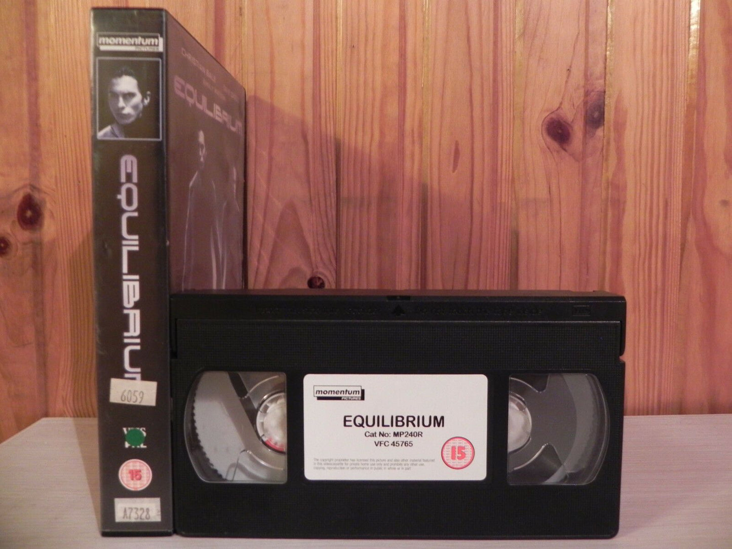 Equalibrium: (Illuminati Won) Dystopian Futurism - Christain Bale - Action - VHS-