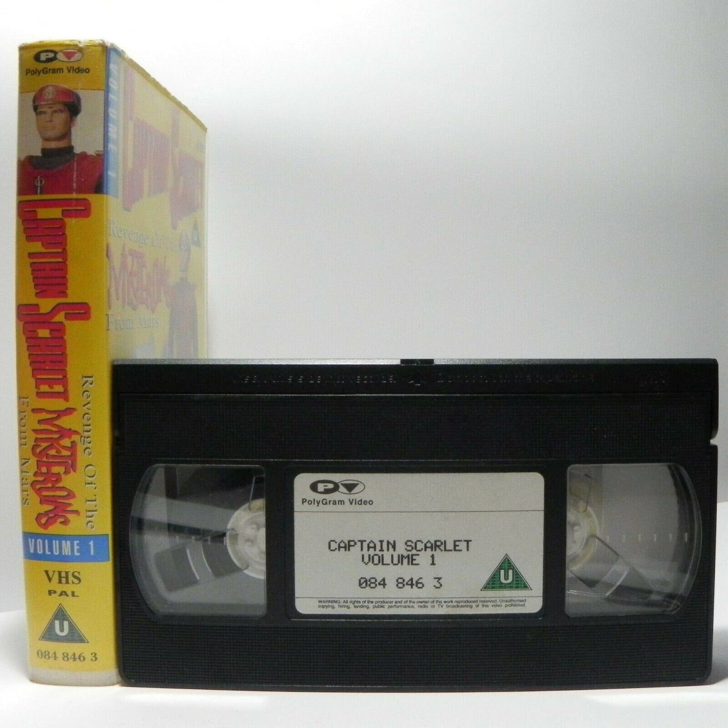 Captain Scarlet - Vol.1 - Revenge Of The Mysterons From Mars - Kids - Pal VHS-