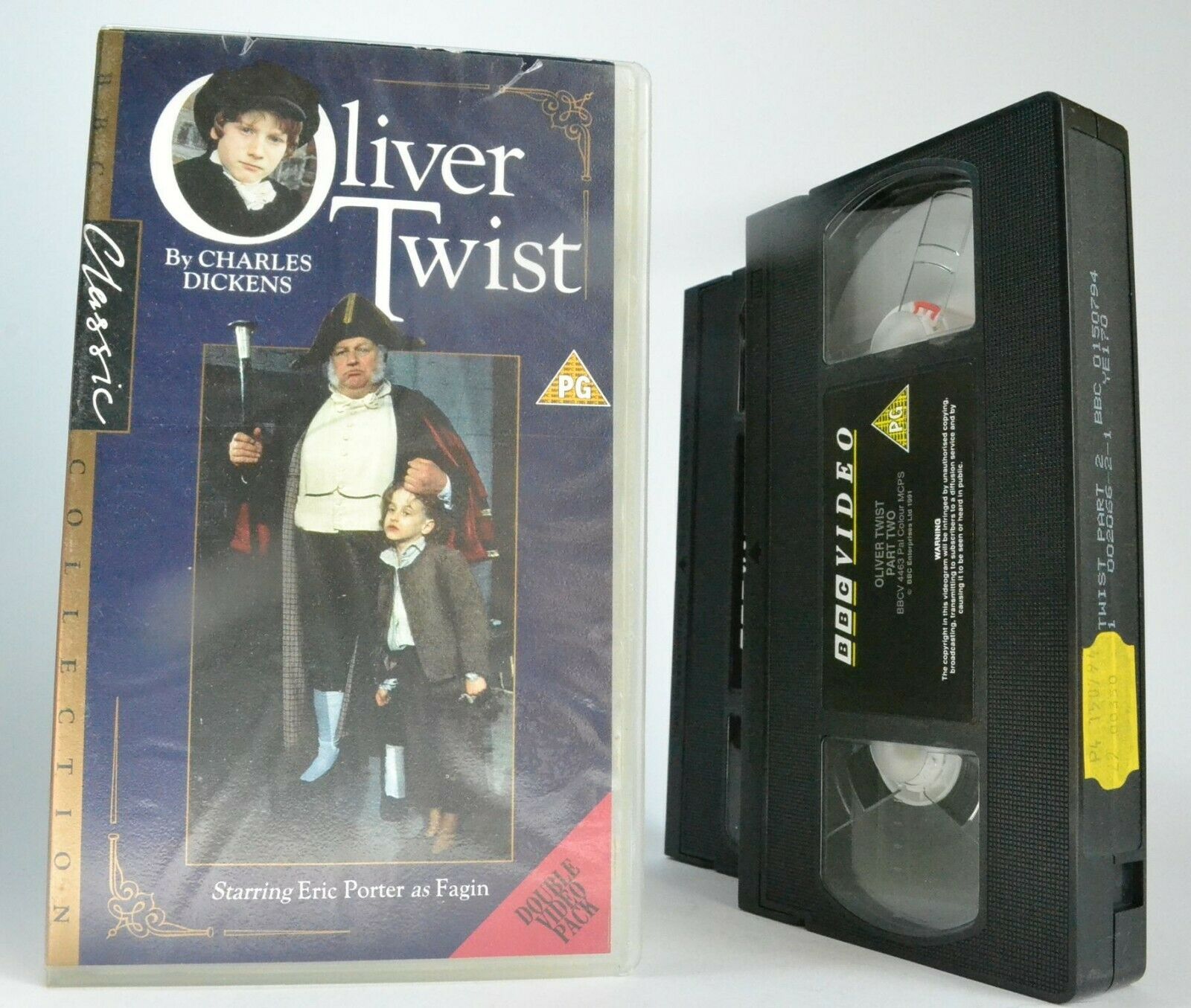Oliver Twist (BBC Classic); [Charles Dickens] Drama - Alexander Baron - Pal VHS-
