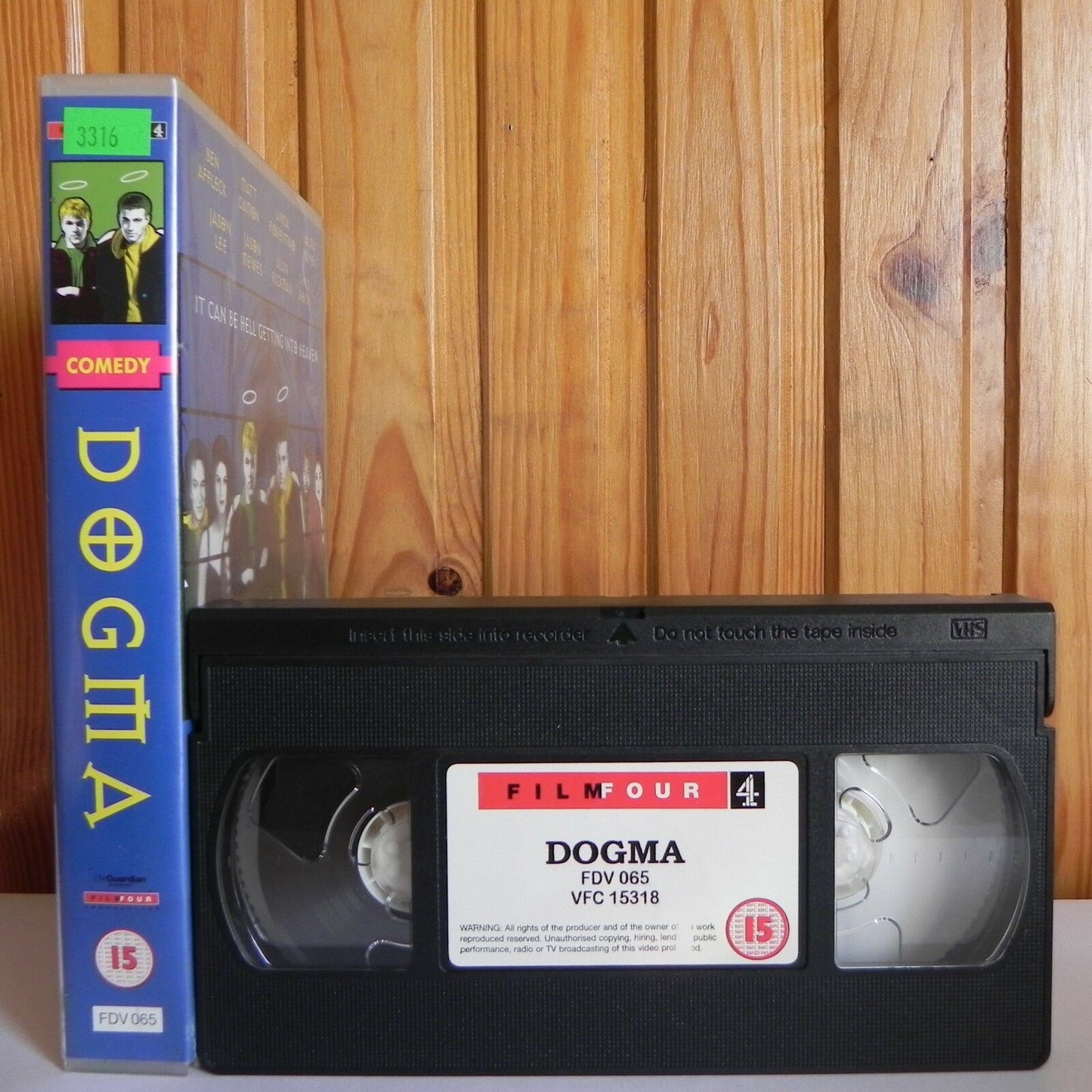 Dogma - Film Four - Comedy - Ben Affleck - Matt Damon - Large Box - Pal VHS-