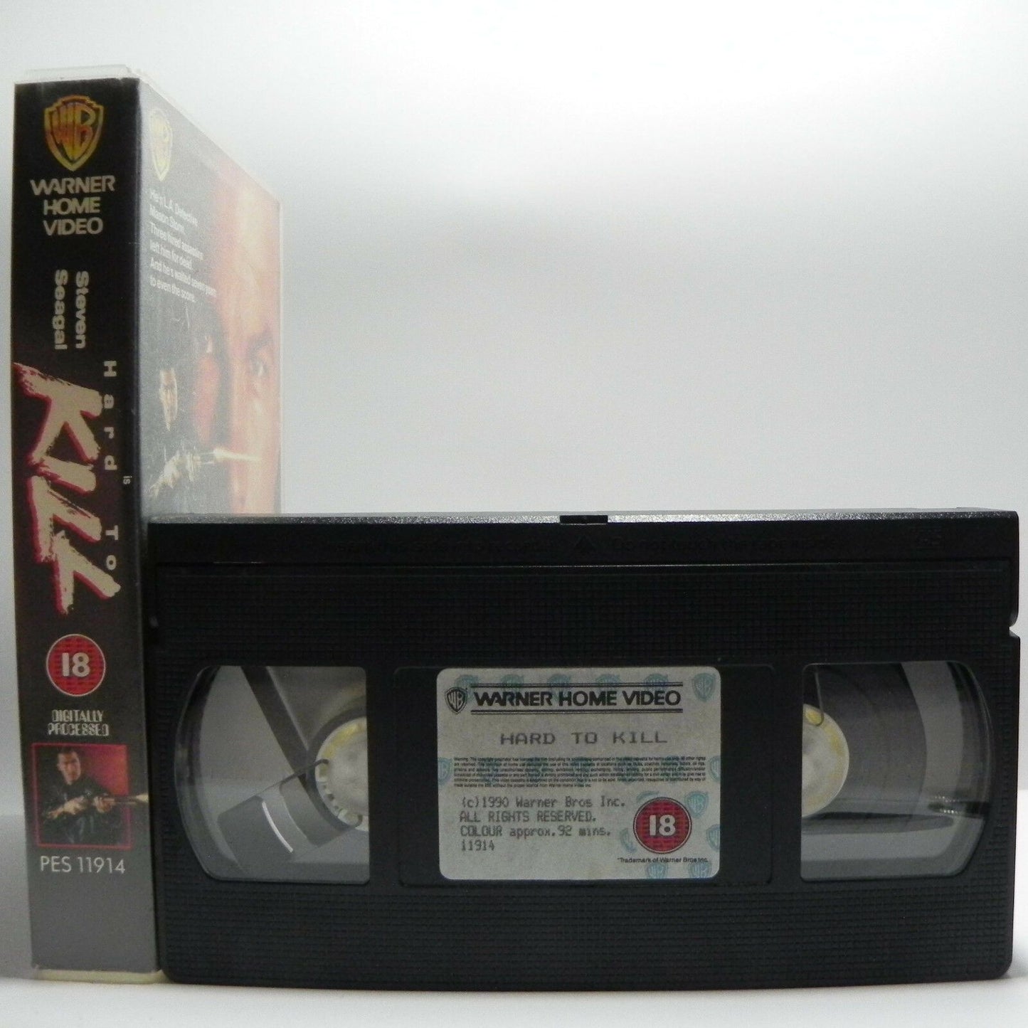 Hard To Kill: (1990) Action Thriller Video - Steven Seagal/Kelly Le Brock - VHS-