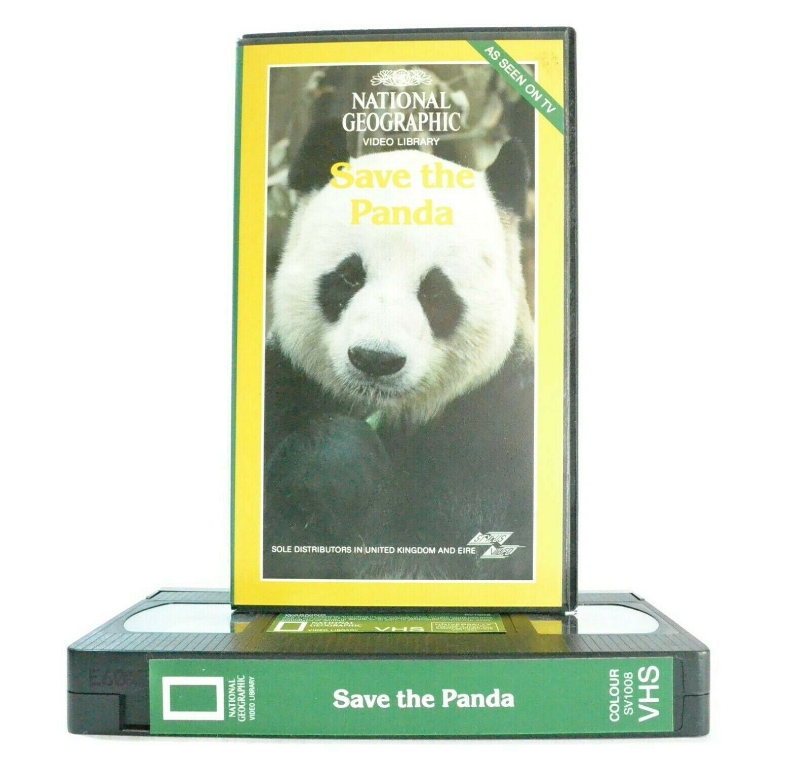 Save The Panda - National Geographic - Video Library - Documantary - Pal VHS-