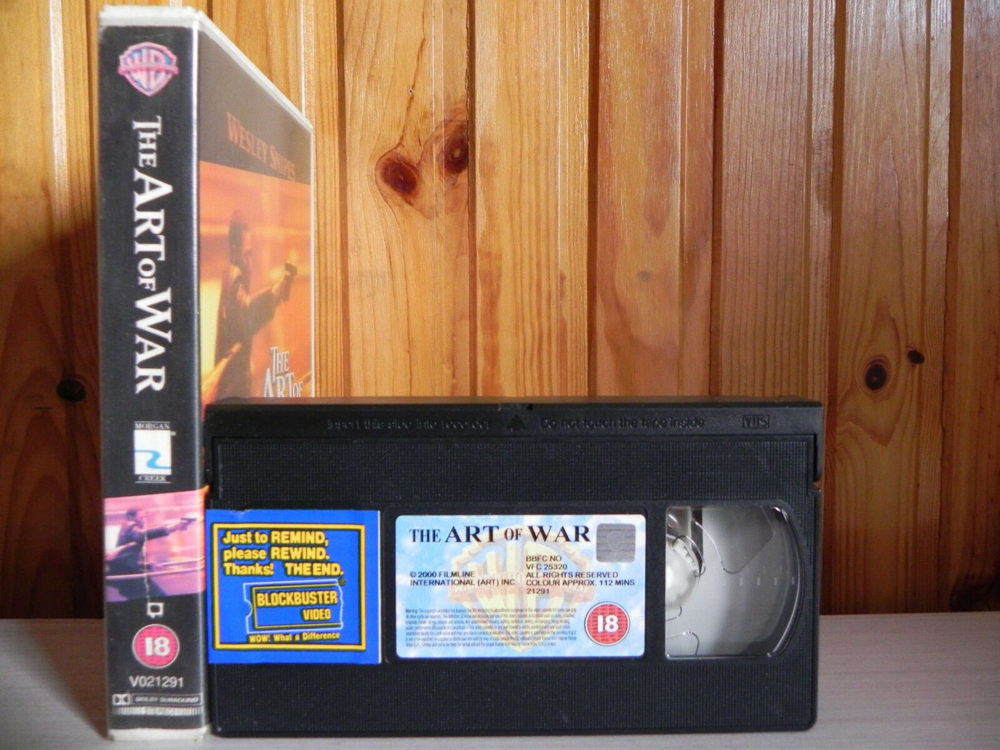 The Art Of War - Wesley Snipes - Large Box - Warner - Crime Conspir Action - VHS-