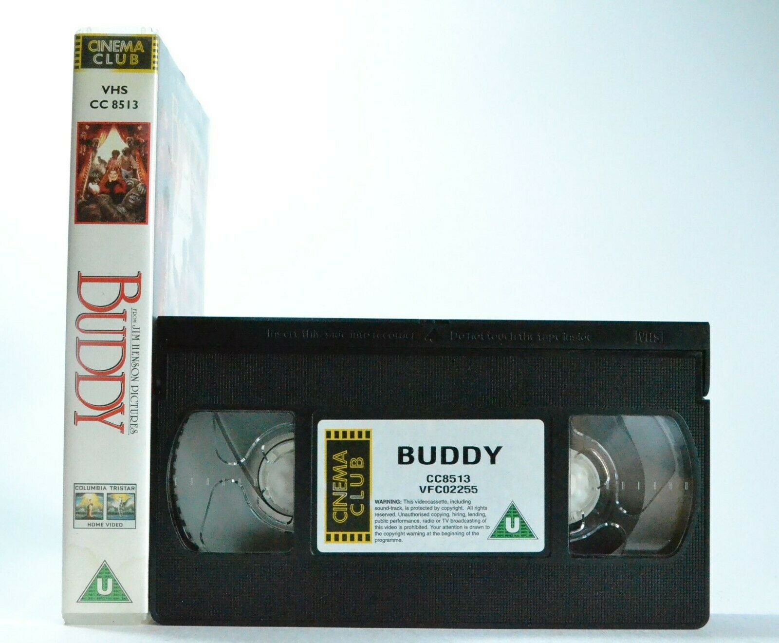 Buddy (1997): Based On True Story - Adventure Drama Comedy - Rene Russo - VHS-