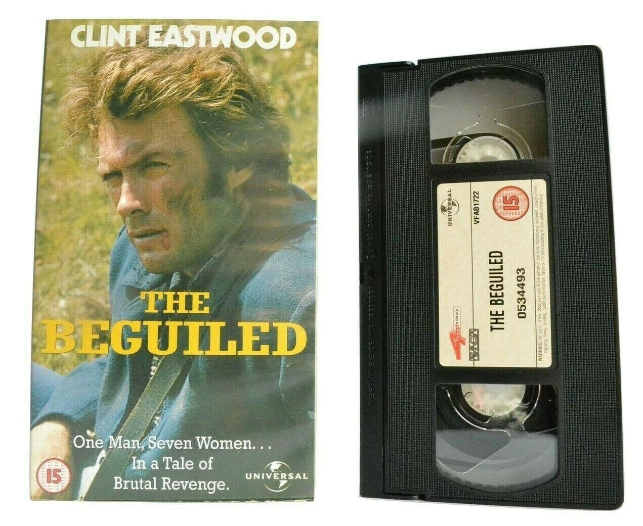 The Beguiled (1971); [Don Siegel] War Drama - Thriller - Clint Eastwood - VHS-