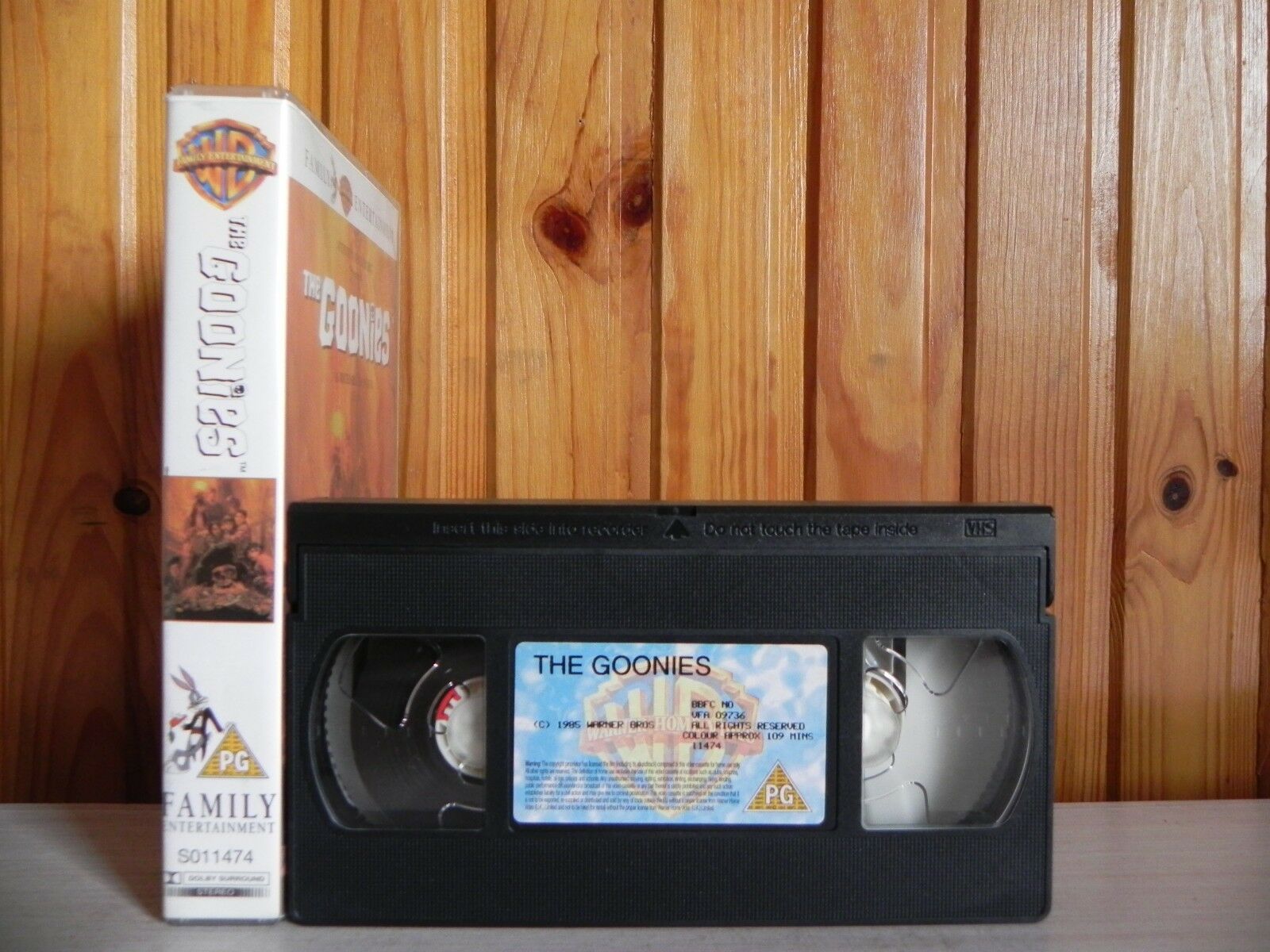 The Goonies - Warner Home Video - Steven Spielberg - Richard Donner - Pal VHS-