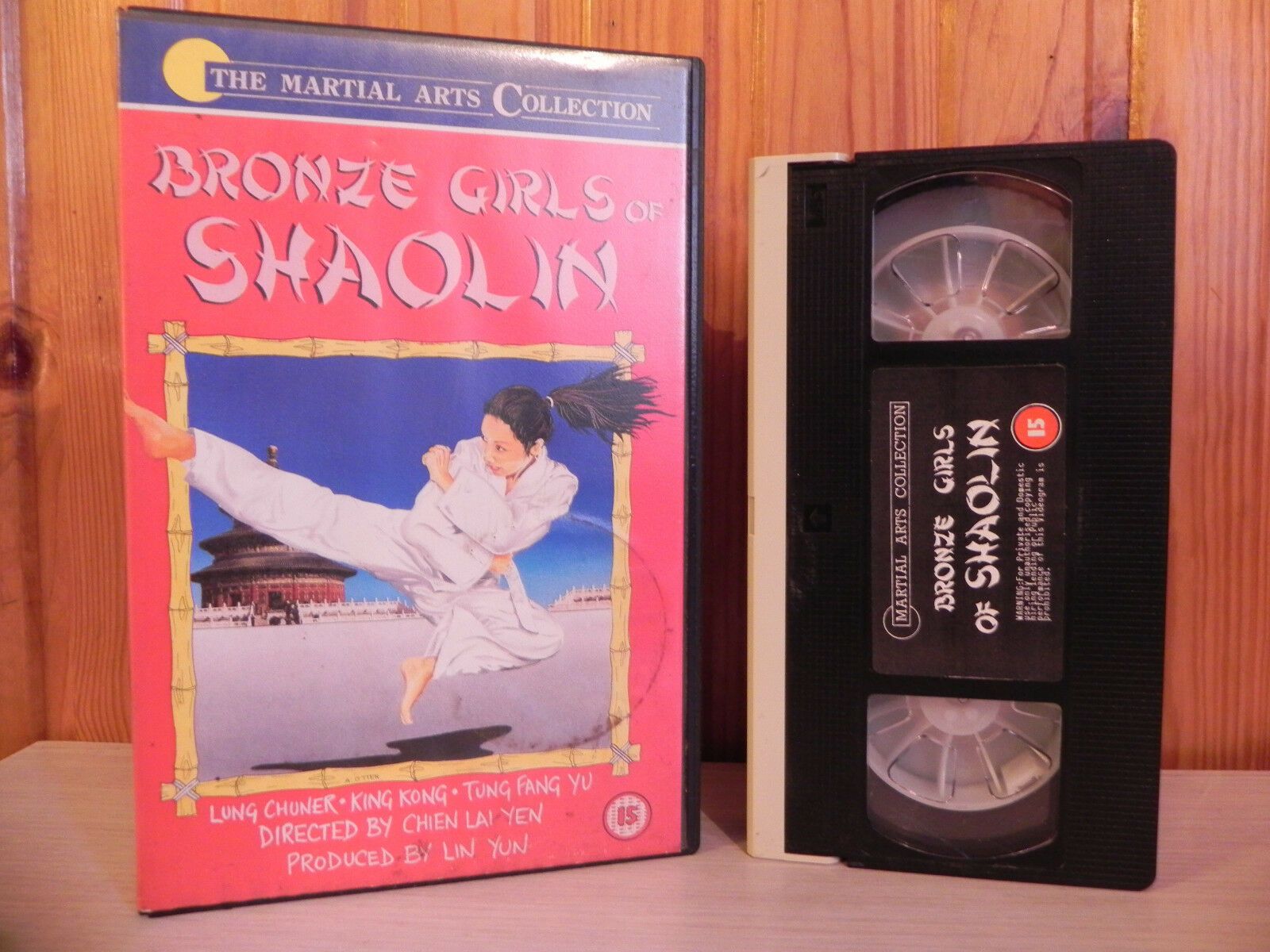 Bronze Girls Of Shaolin - Lunk Chuner - King Kong - Kung-Fu - Big Box - VHS-