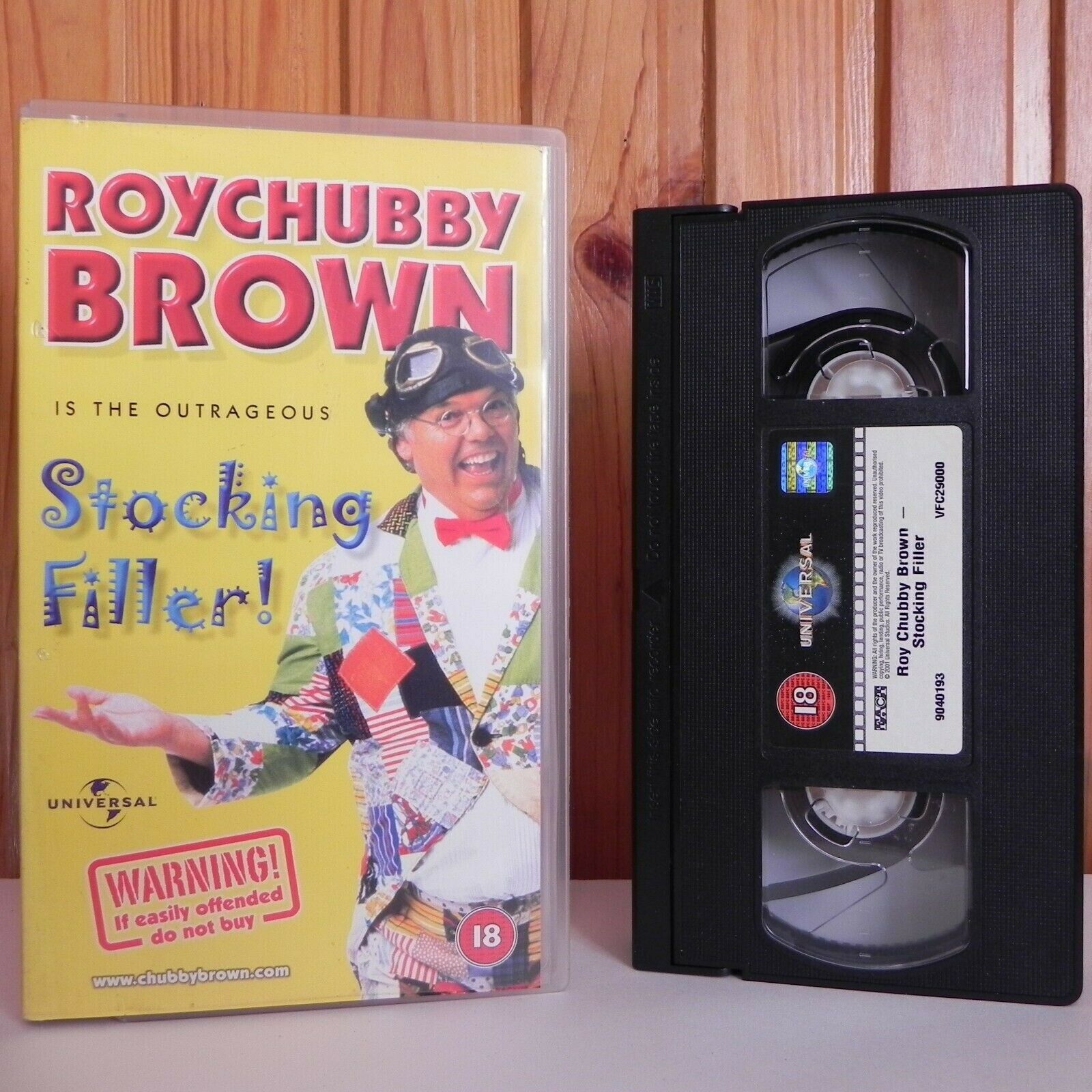 Roychubby Brown: Stocking Filler! - Universal - Cert (18) - Comedy - Pal VHS-