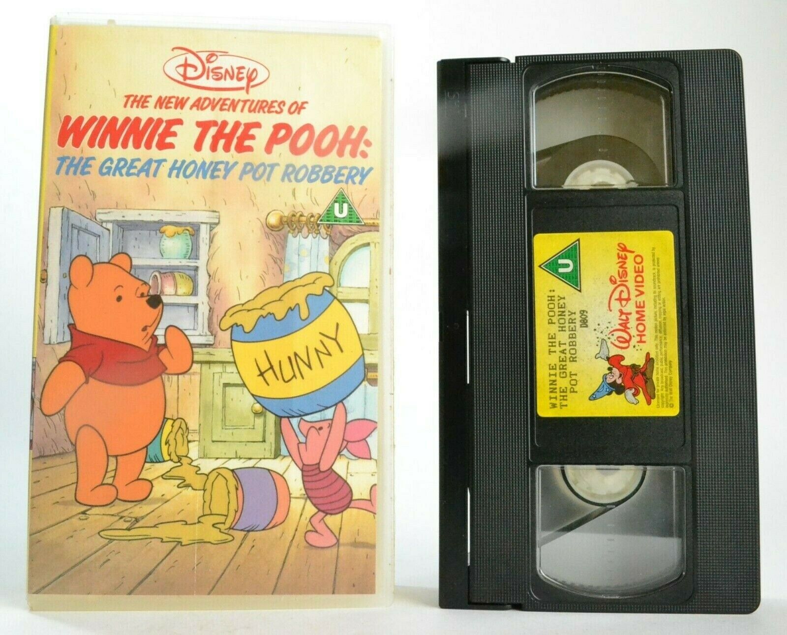 Winnie The Pooh: The Great Honey Pot Robbery - Disney - A.A.Milne - Kids - VHS-