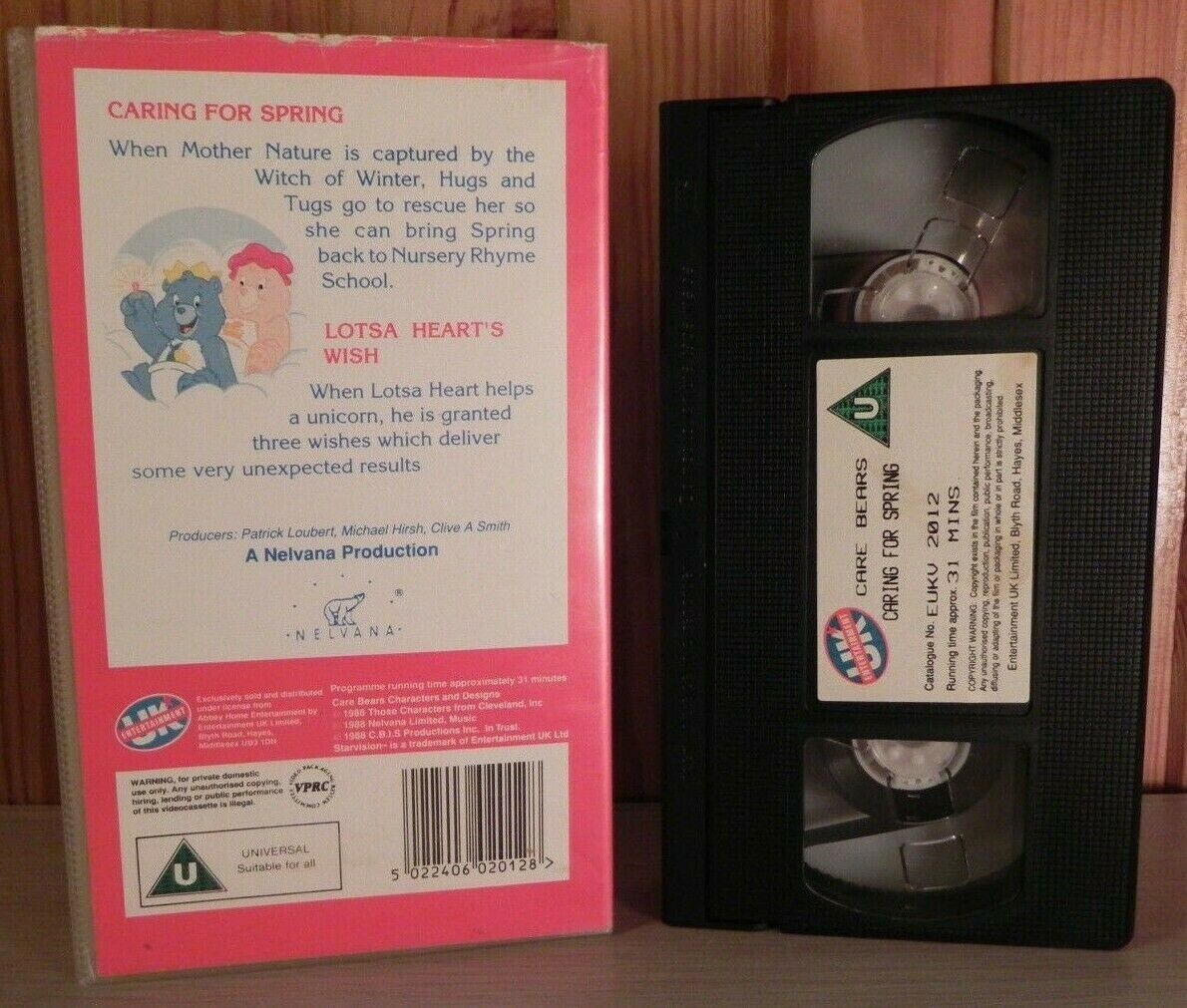 Care Bears (1986) [Starvision]: "Caring For Spring" - Animated - Children's - Pal VHS-