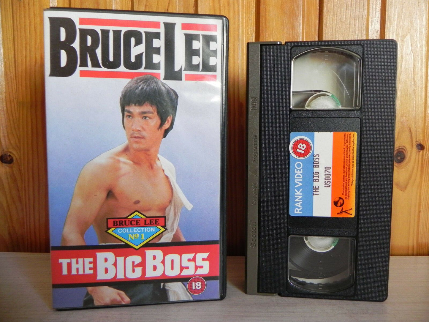 The Big Boss (1971); [Rank] - Martial Arts - Bruce Lee / James Tein - Pal VHS-