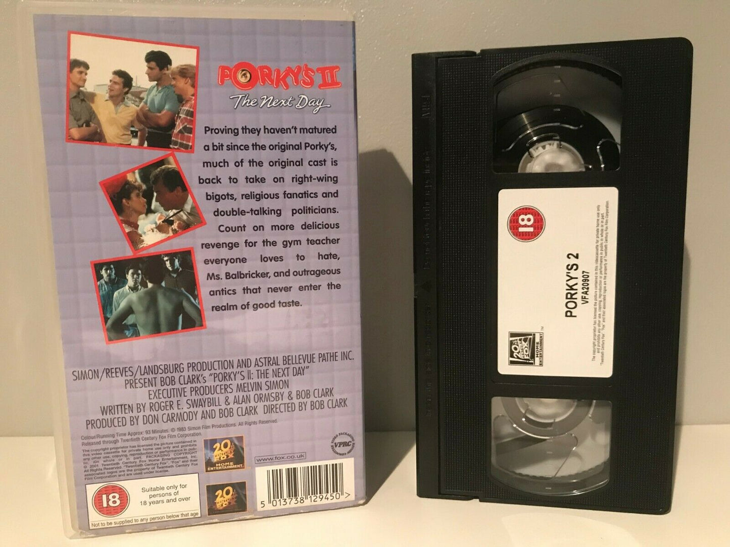 Porky's 2: The Next Day (1983); [Bob Clark] Cult Smash - Teen Comedy - Pal VHS-