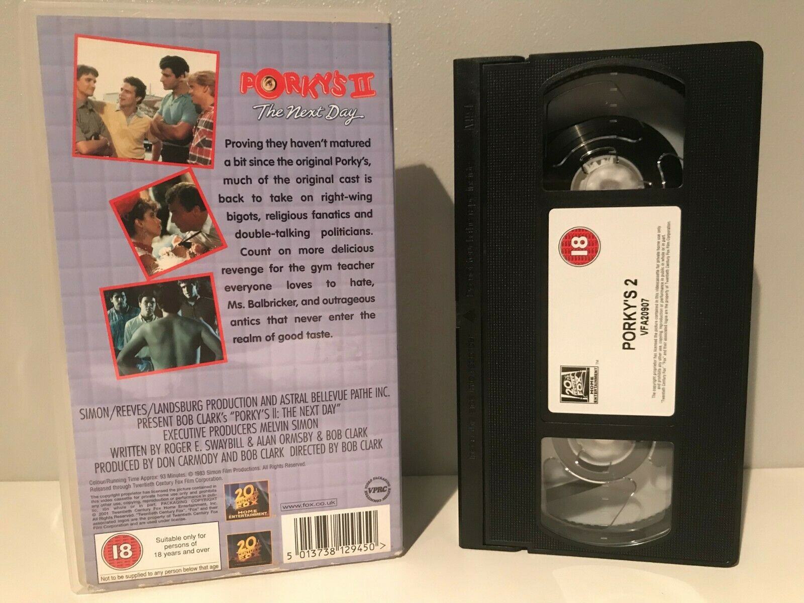 Porky's 2: The Next Day (1983); [Bob Clark] Cult Smash - Teen Comedy - Pal VHS-