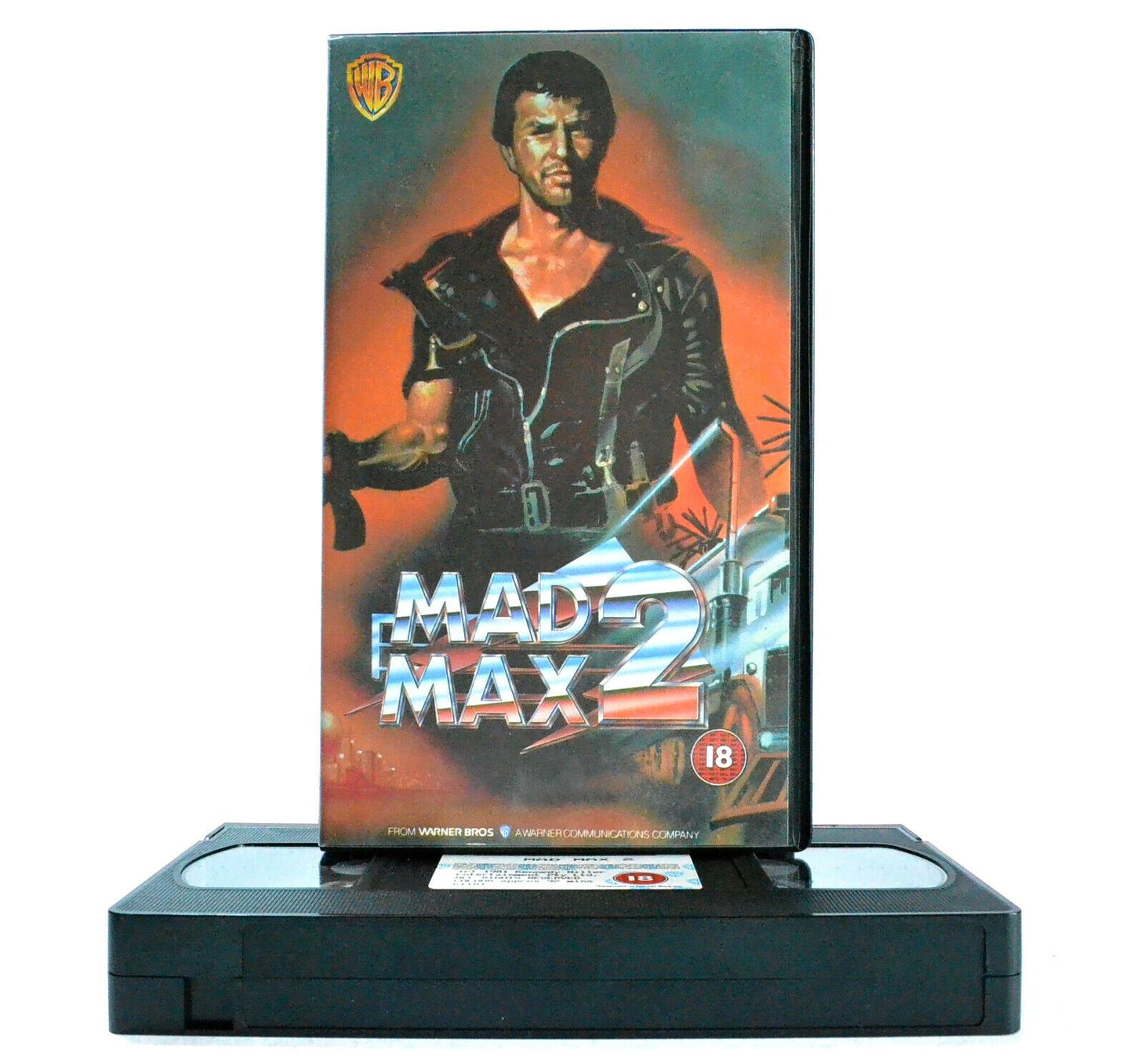 Mad Max 2: Sci-Fi/Action Adventure (1981) - Road Warrior - Mel Gibson - Pal VHS-