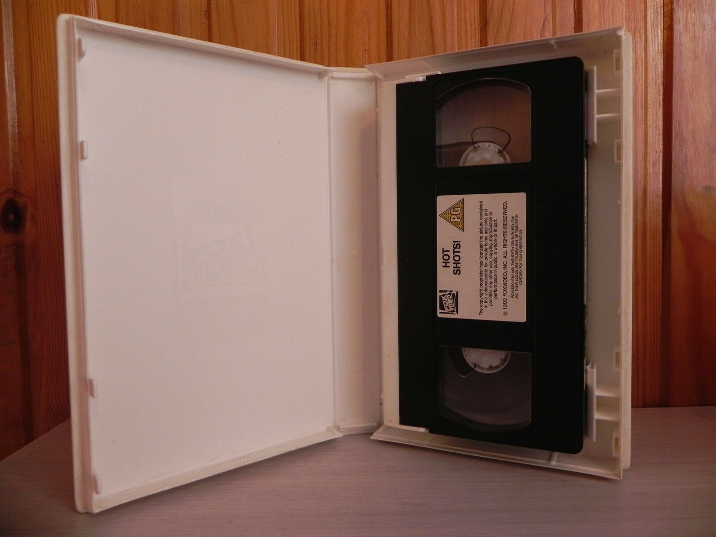 Hot Shots - Original Big Box - Ex-rental - Lampoon Comedy - Charlie Sheen - VHS-