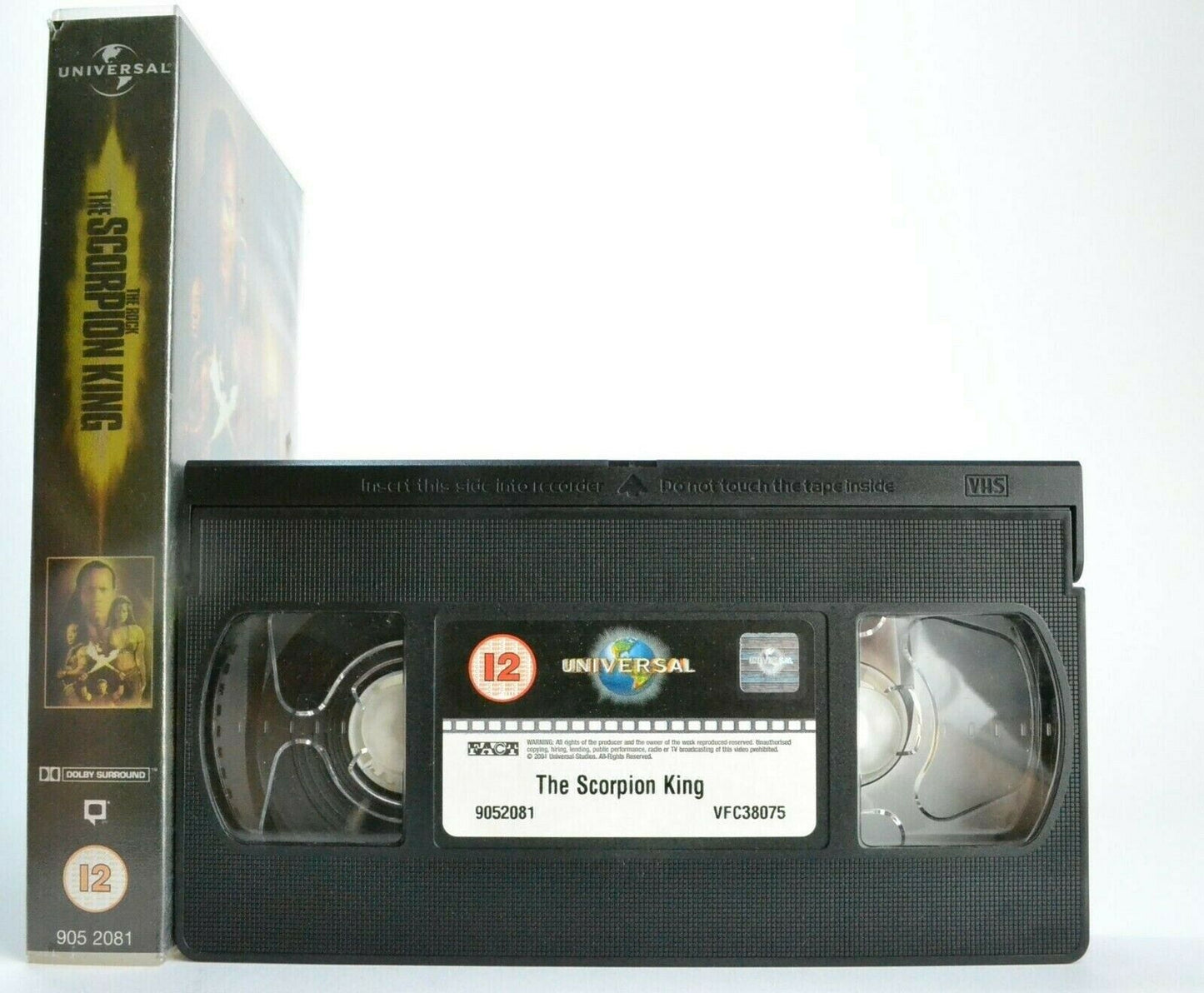 The Scorpion King: Historical Action Fantasy - Dwayne "The Rock" Johnson - VHS-