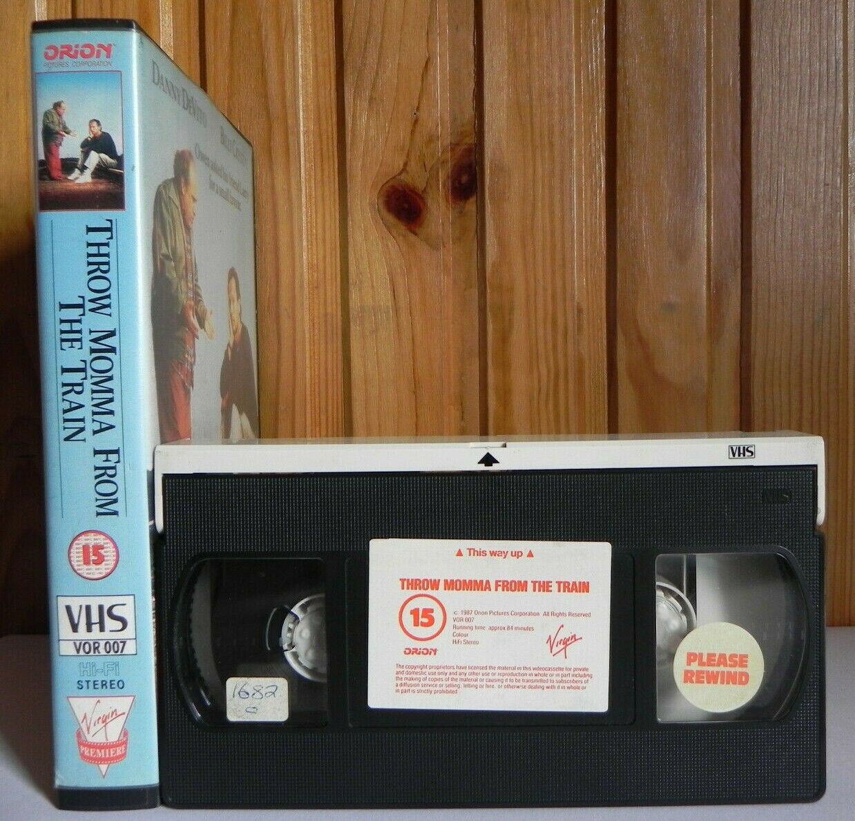 Throw Momma From The Train - Crystal - DeVito - Brilliant Comedy - Premiere VHS-
