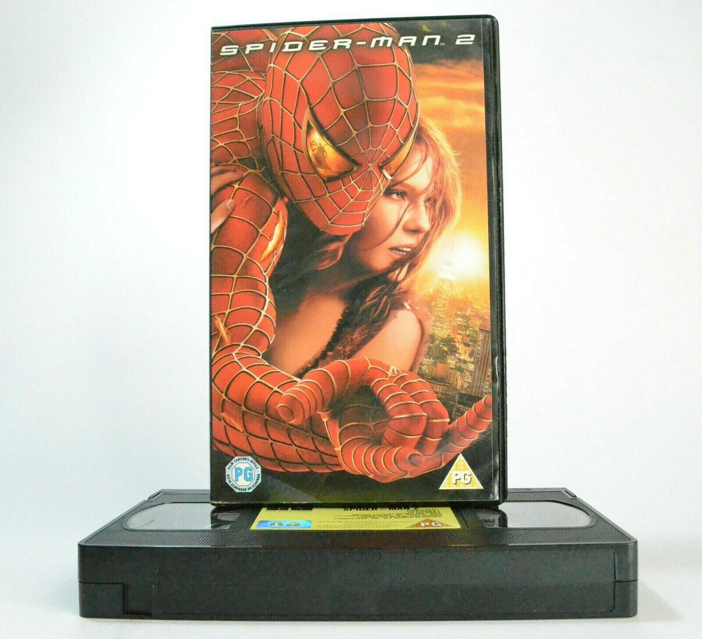 Spider-Man 2 - Columbia - Superhero Movie - Adventure - Tobey Maguire - Pal VHS-
